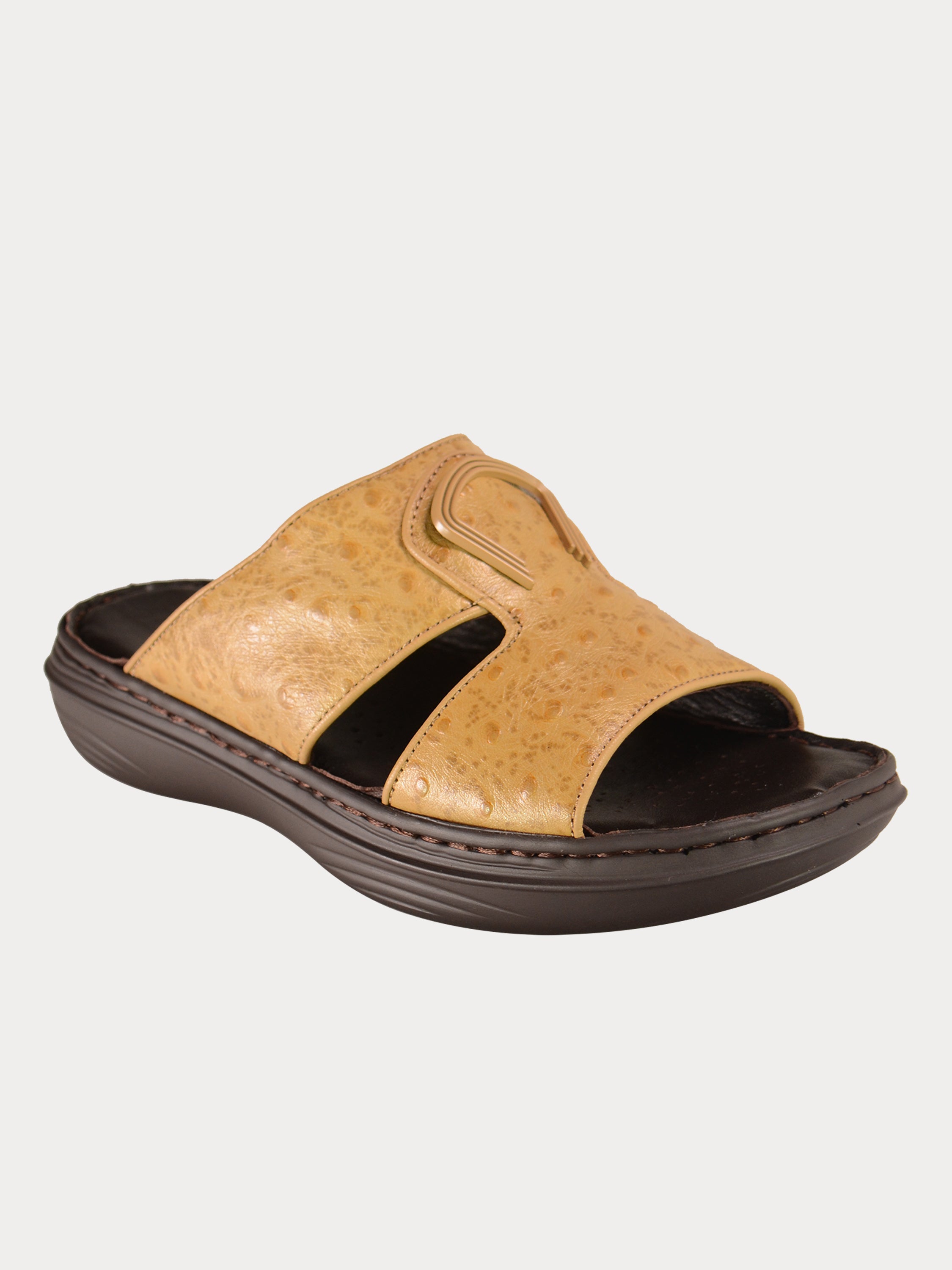 Barjeel Uno 02141026 Dot Arabic Sandals #color_Brown
