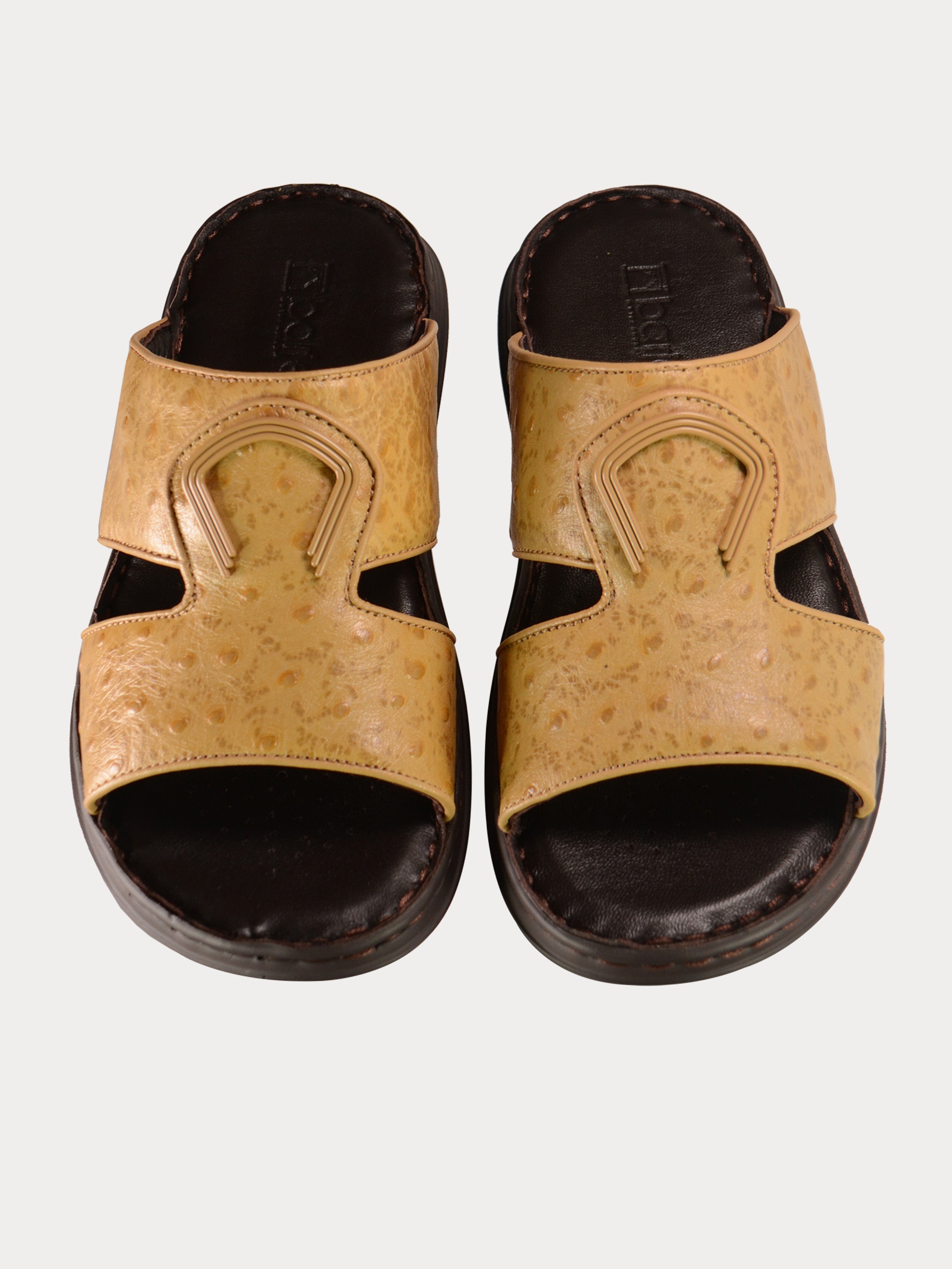 Barjeel Uno 02141026 Dot Arabic Sandals #color_Brown