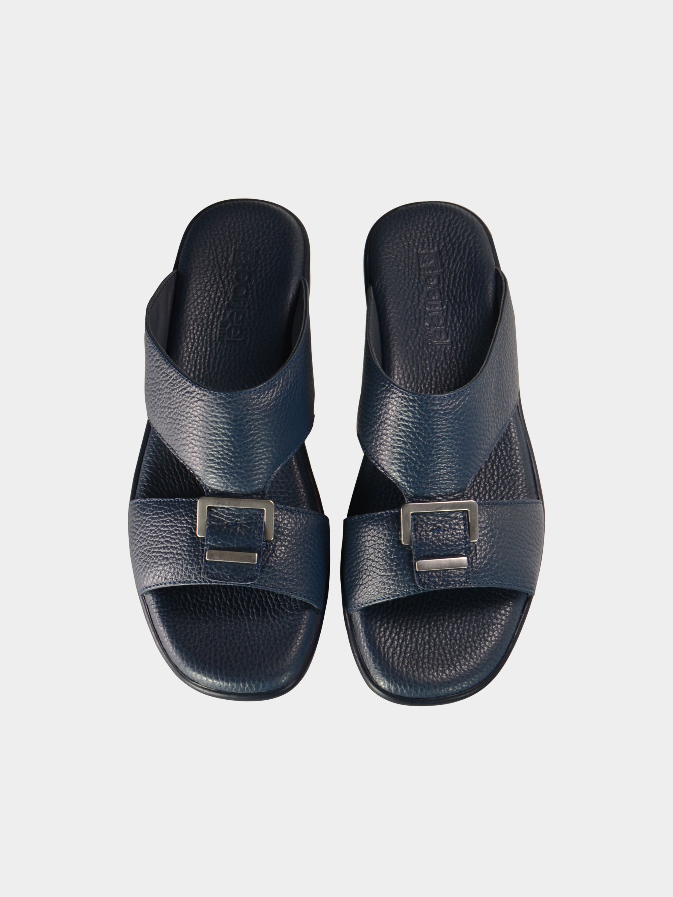 Barjeel Uno BGT-02 Boys Arabic Sandals #color_Navy