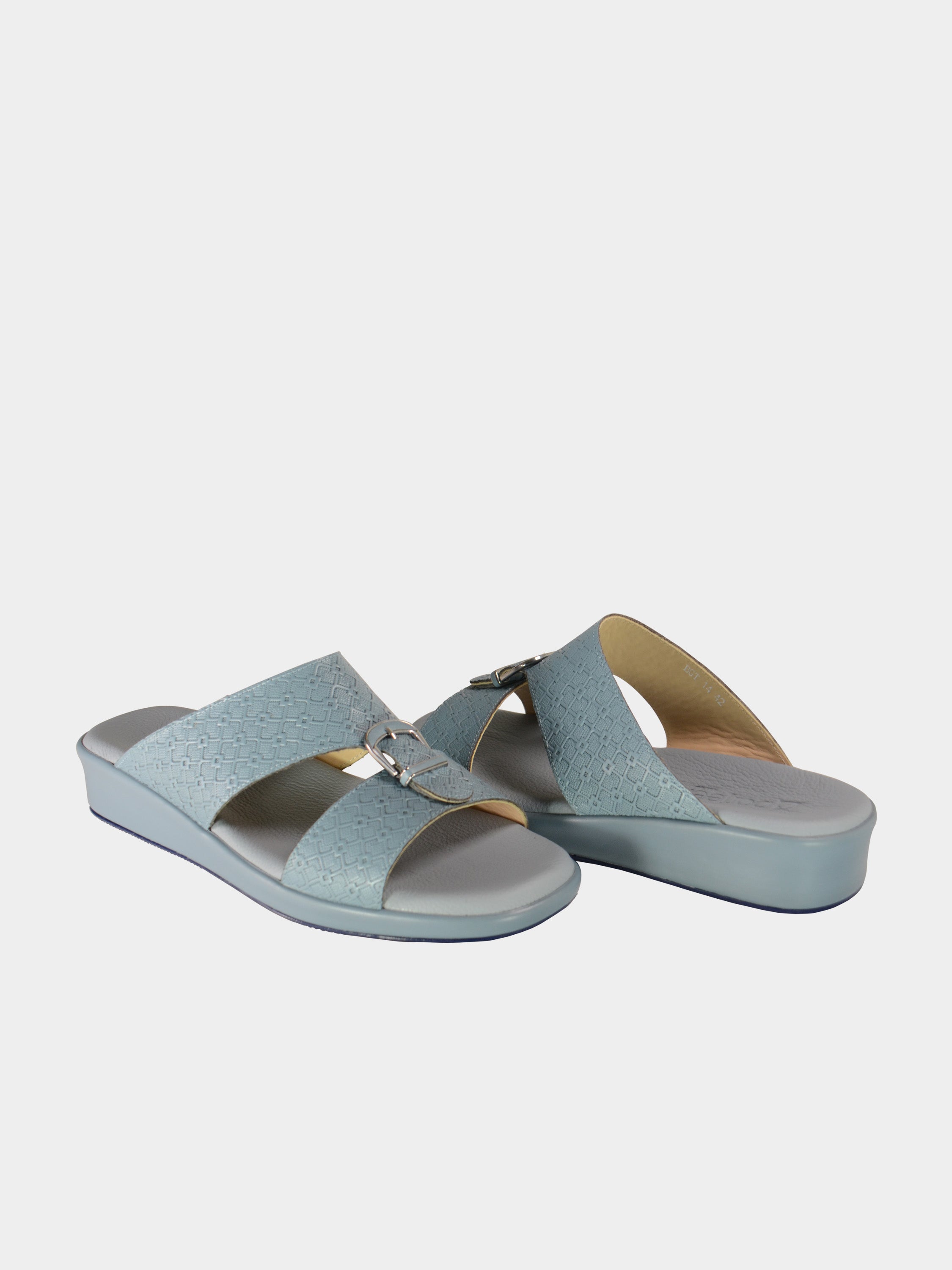 Barjeel Uno BGT-14 Men's Arabic Sandals #color_Blue