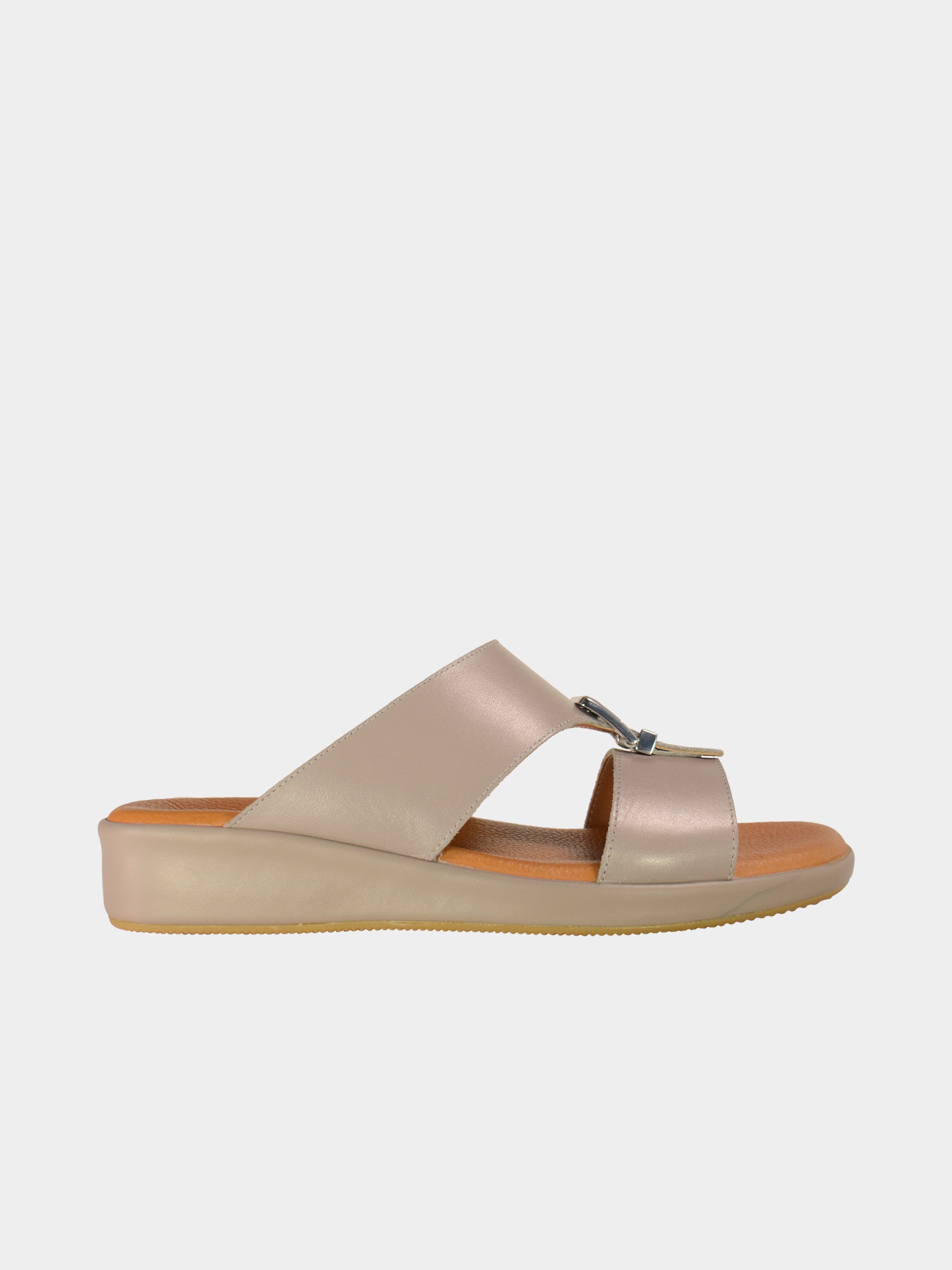 Barjeel Uno BGT-01 Men's Arabic Sandals #color_Gray
