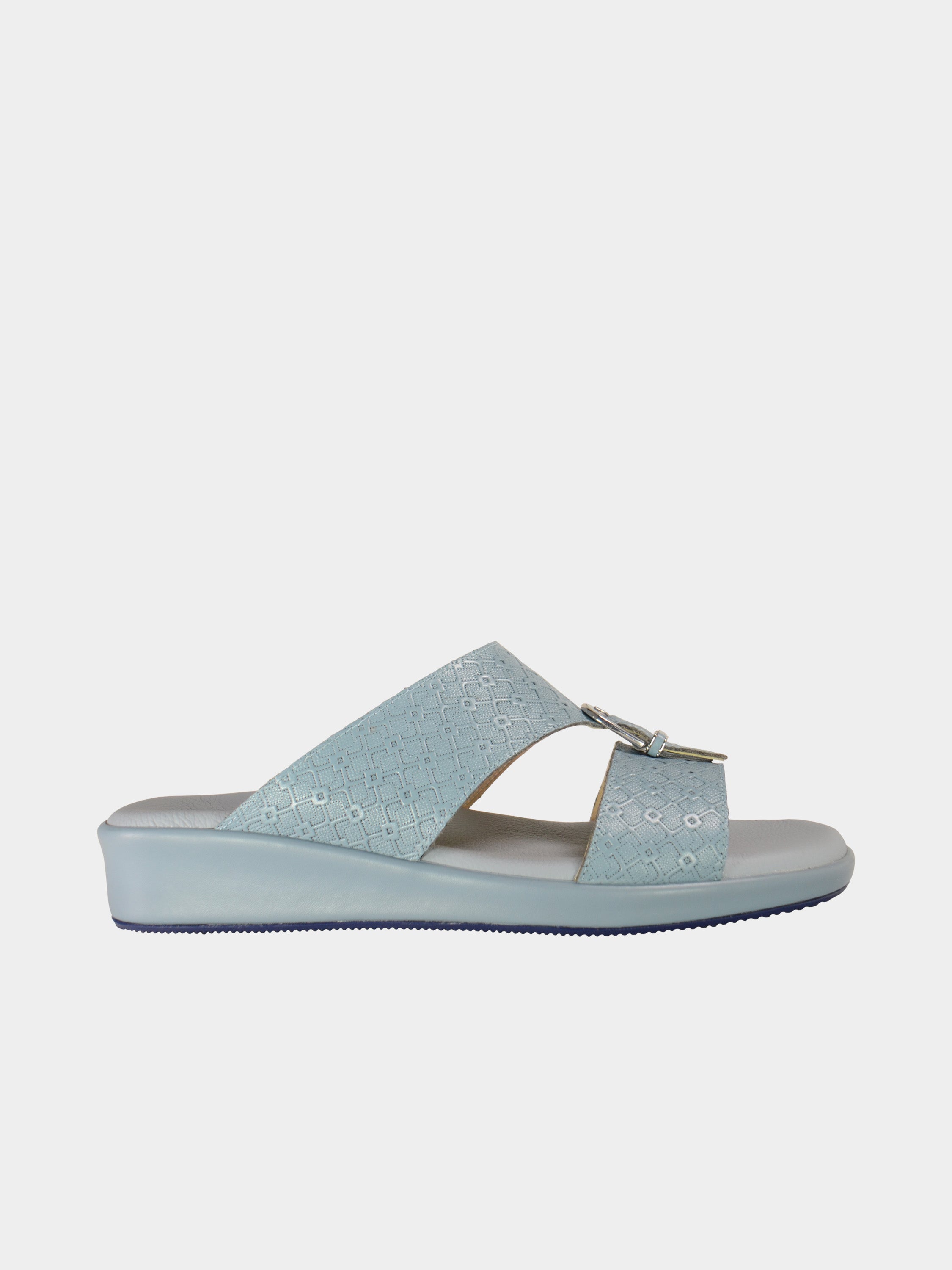 Barjeel Uno BGT-14 Men's Arabic Sandals #color_Blue