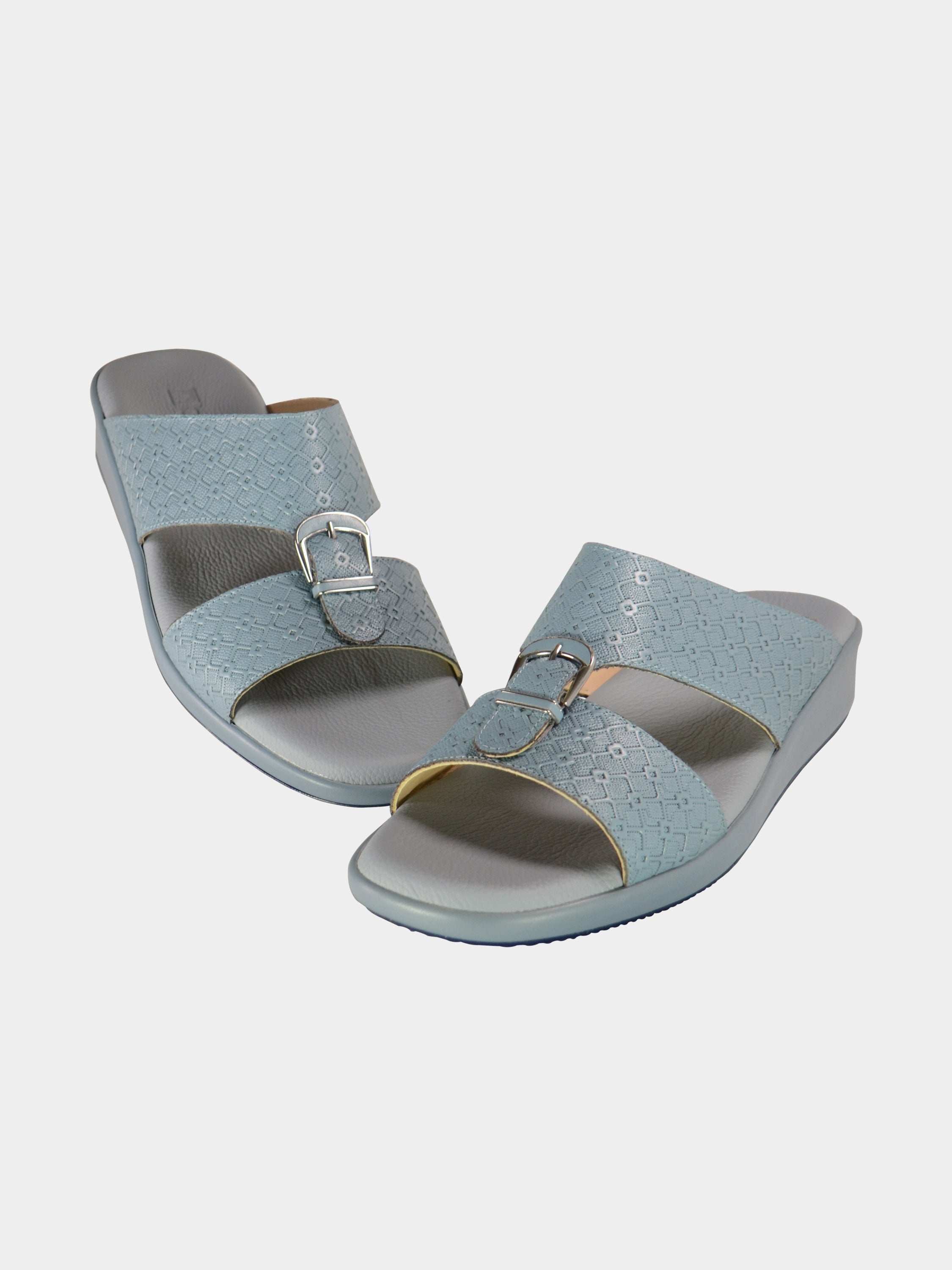 Barjeel Uno BGT-14 Men's Arabic Sandals #color_Blue