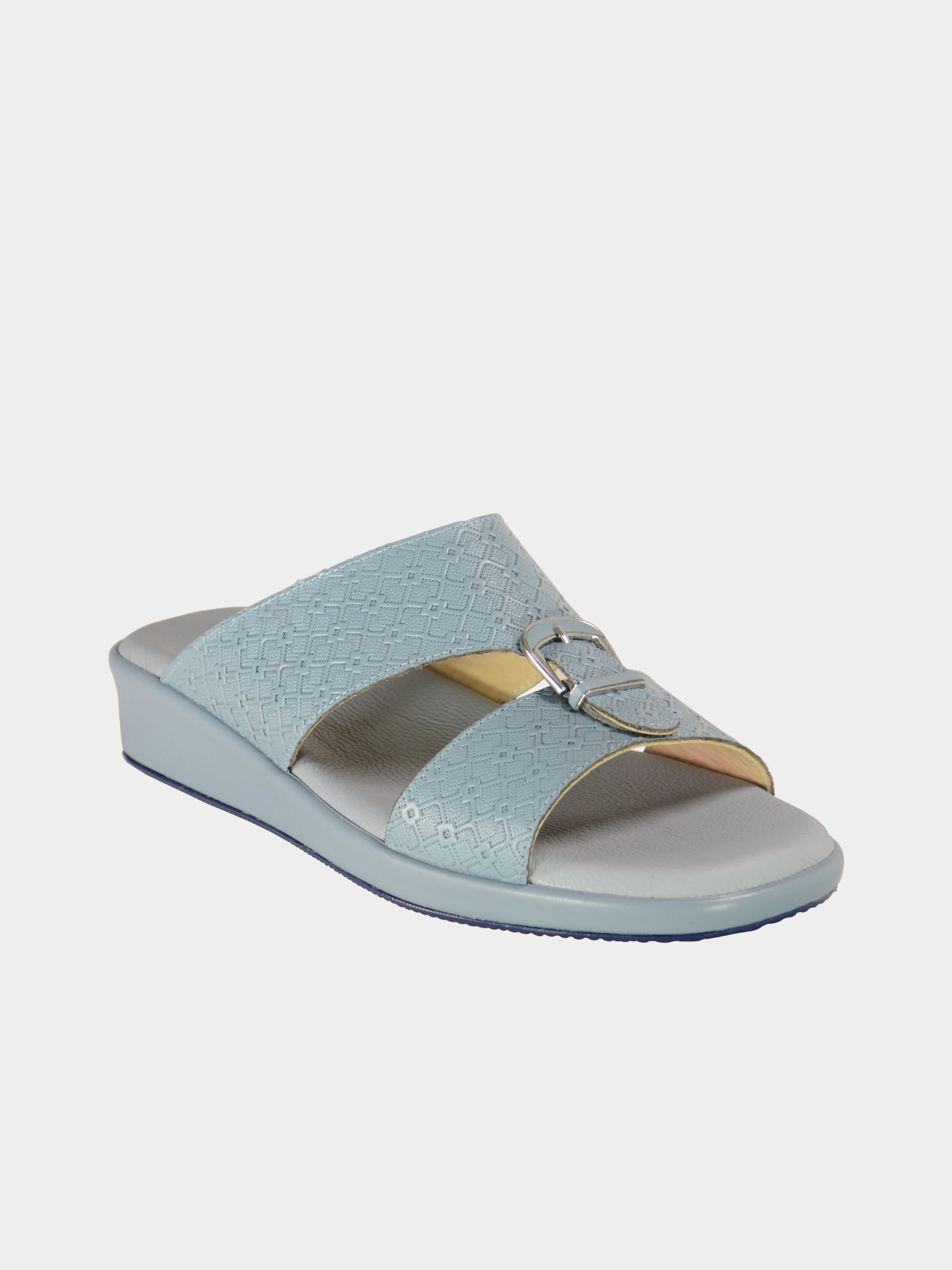 Barjeel Uno BGT-14 Men's Arabic Sandals #color_Blue