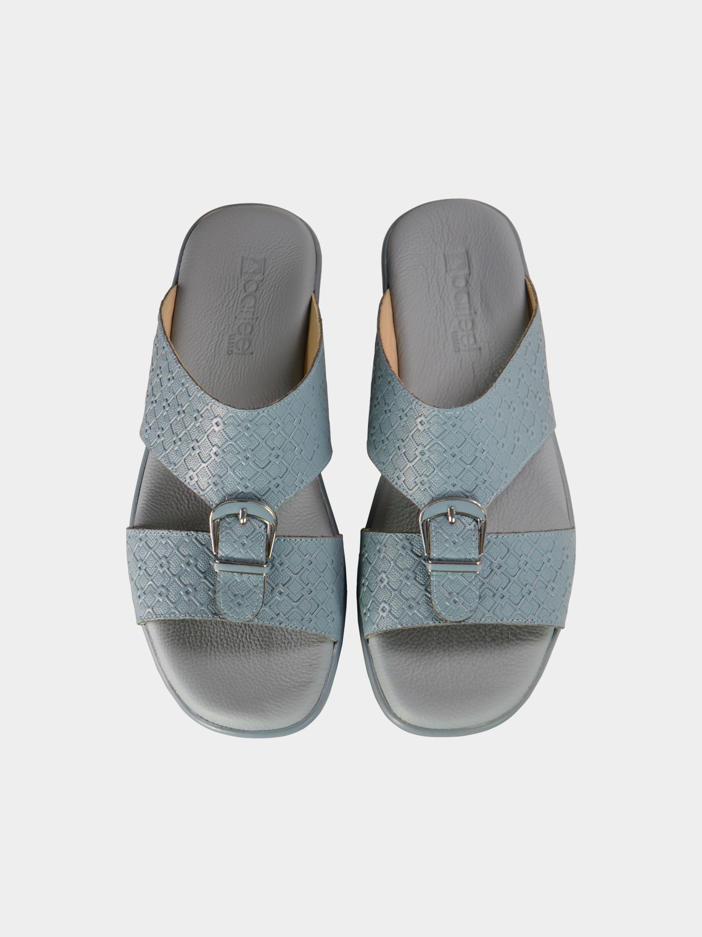 Barjeel Uno BGT-14 Men's Arabic Sandals #color_Blue