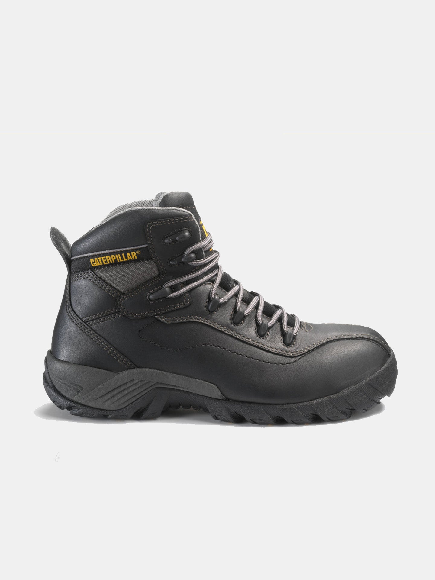 Caterpillar Men's Nitrogen Composite-Toe Work Boots #color_Black