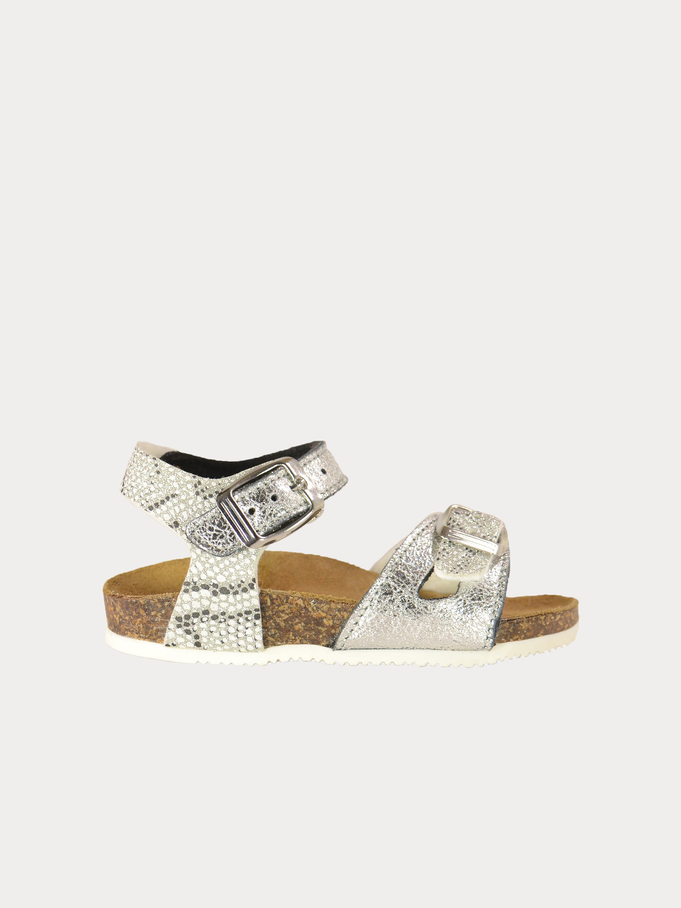 Biochic Girls Honeycomb Back Strap Sandals #color_Gray