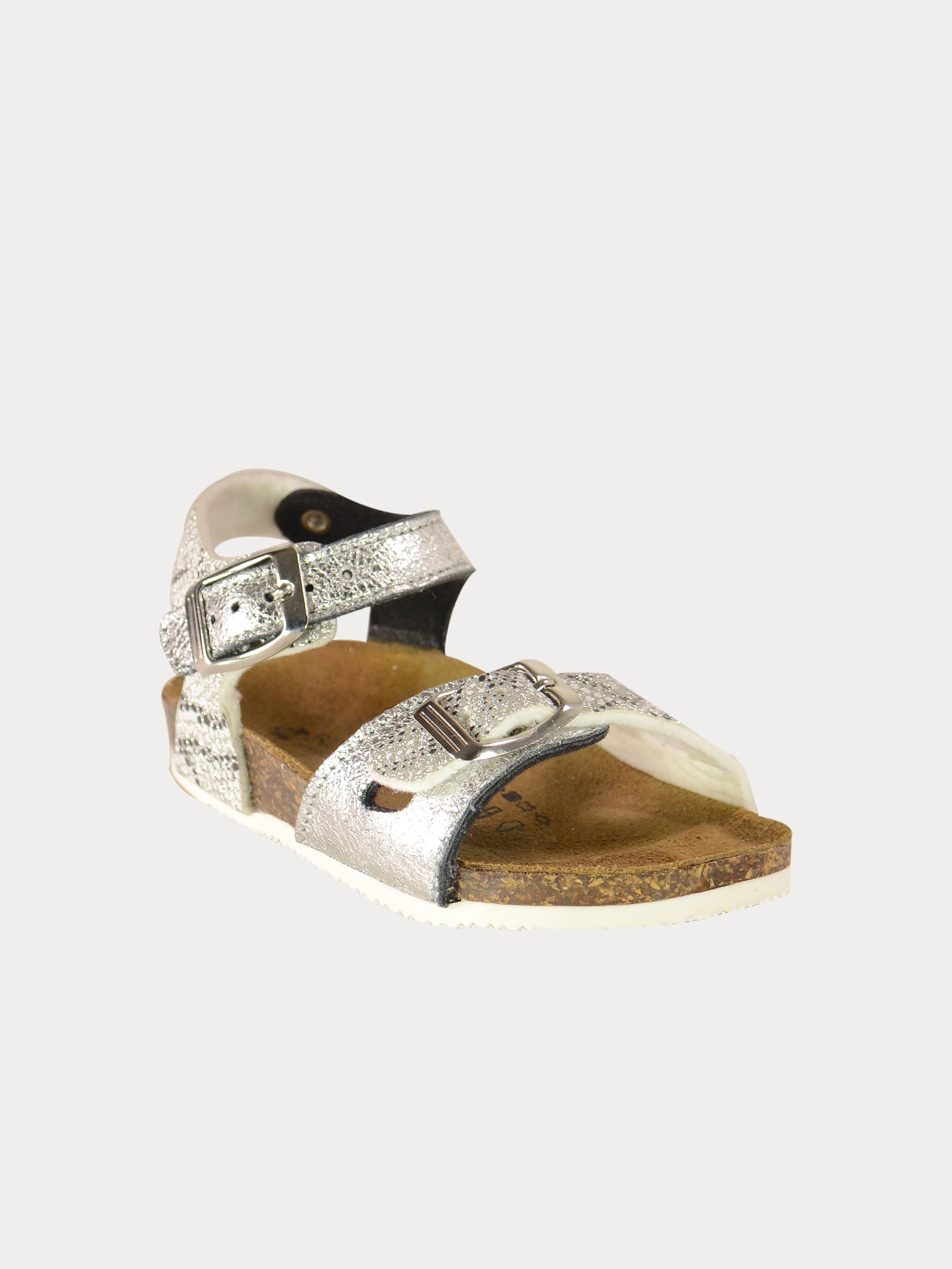 Biochic Girls Honeycomb Back Strap Sandals #color_Gray