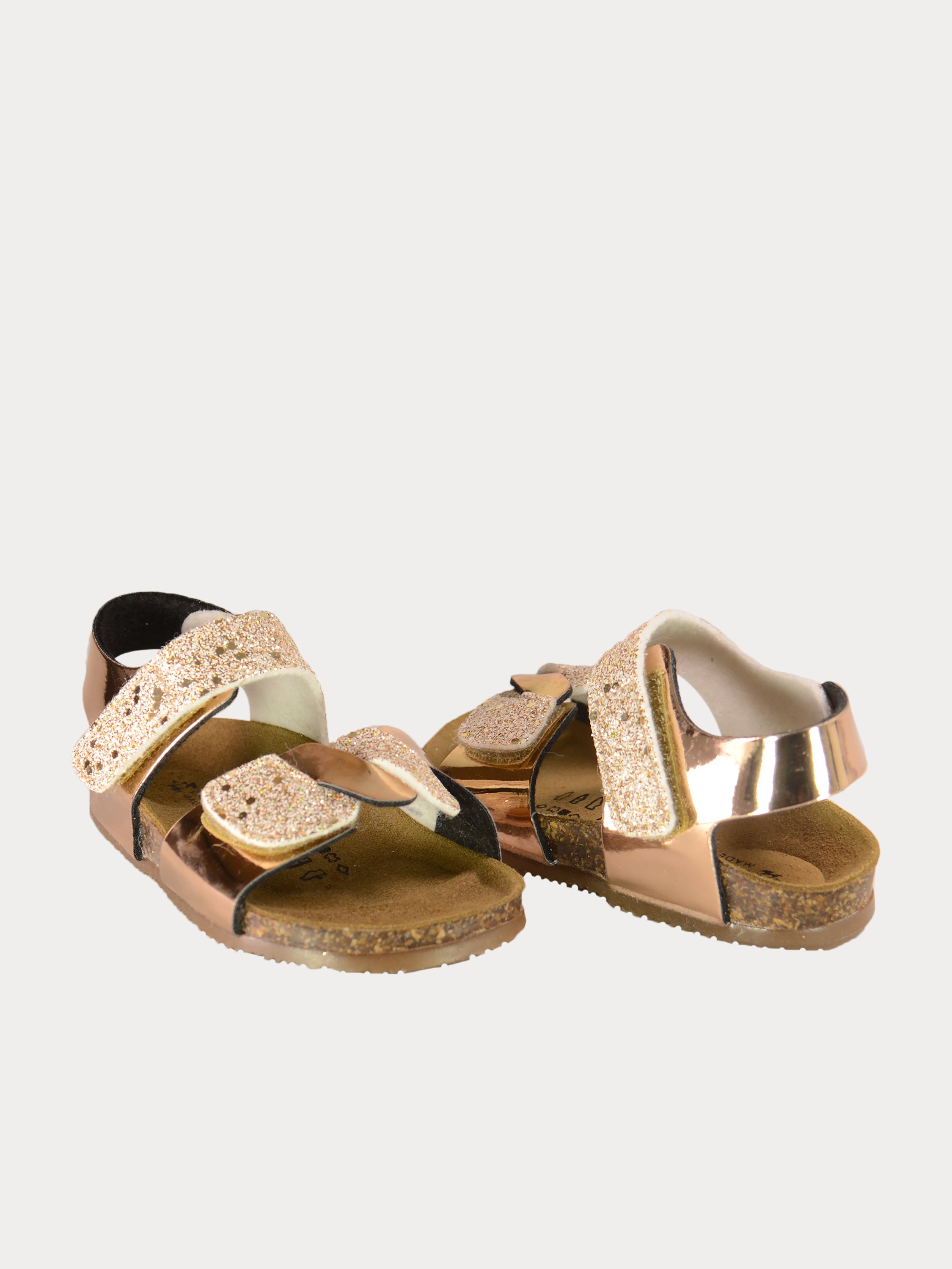 Biochic Girls Back Strap Sandals #color_Gold