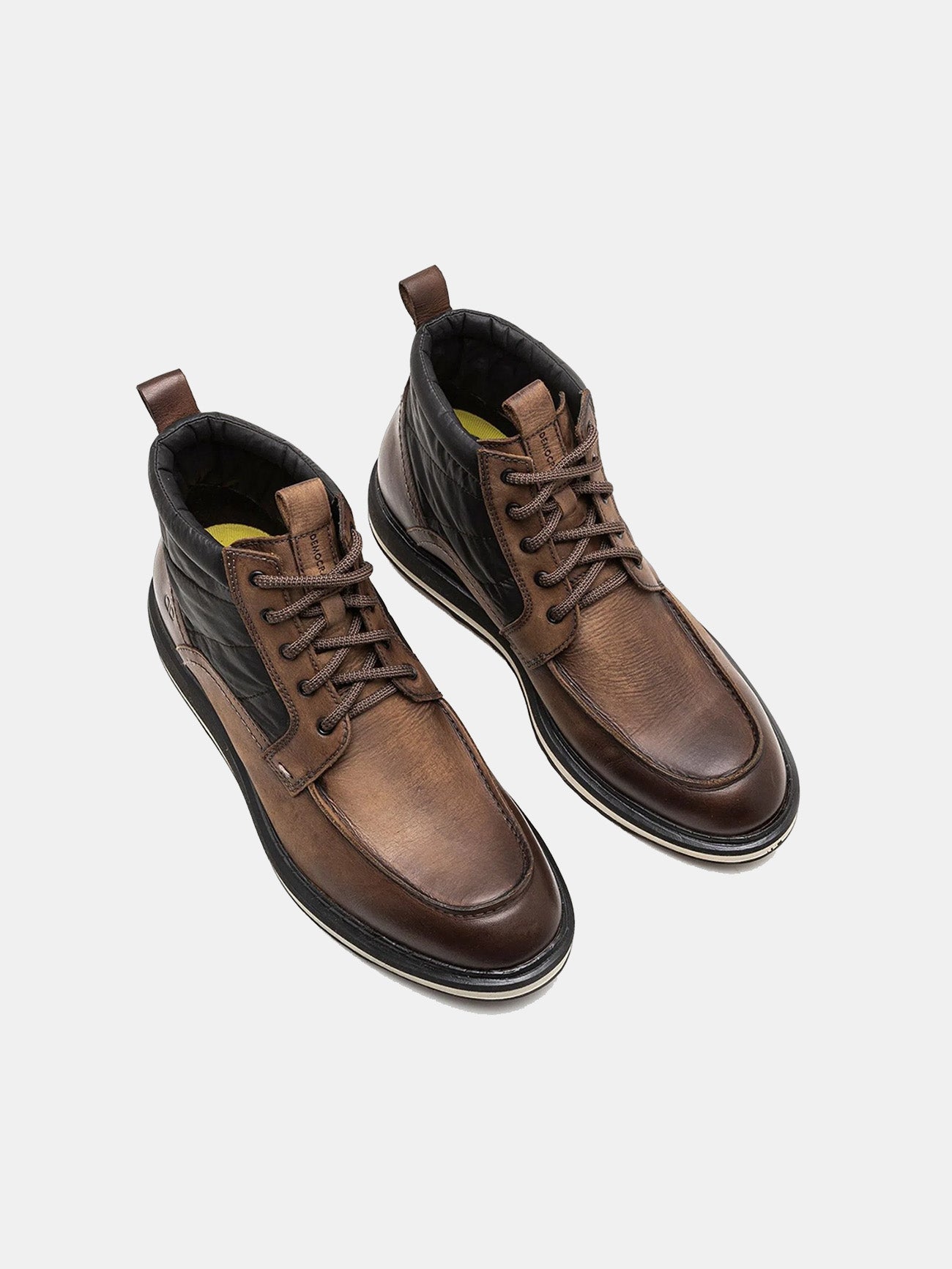 Democrata Men's Garage Trattore Boots #color_Brown