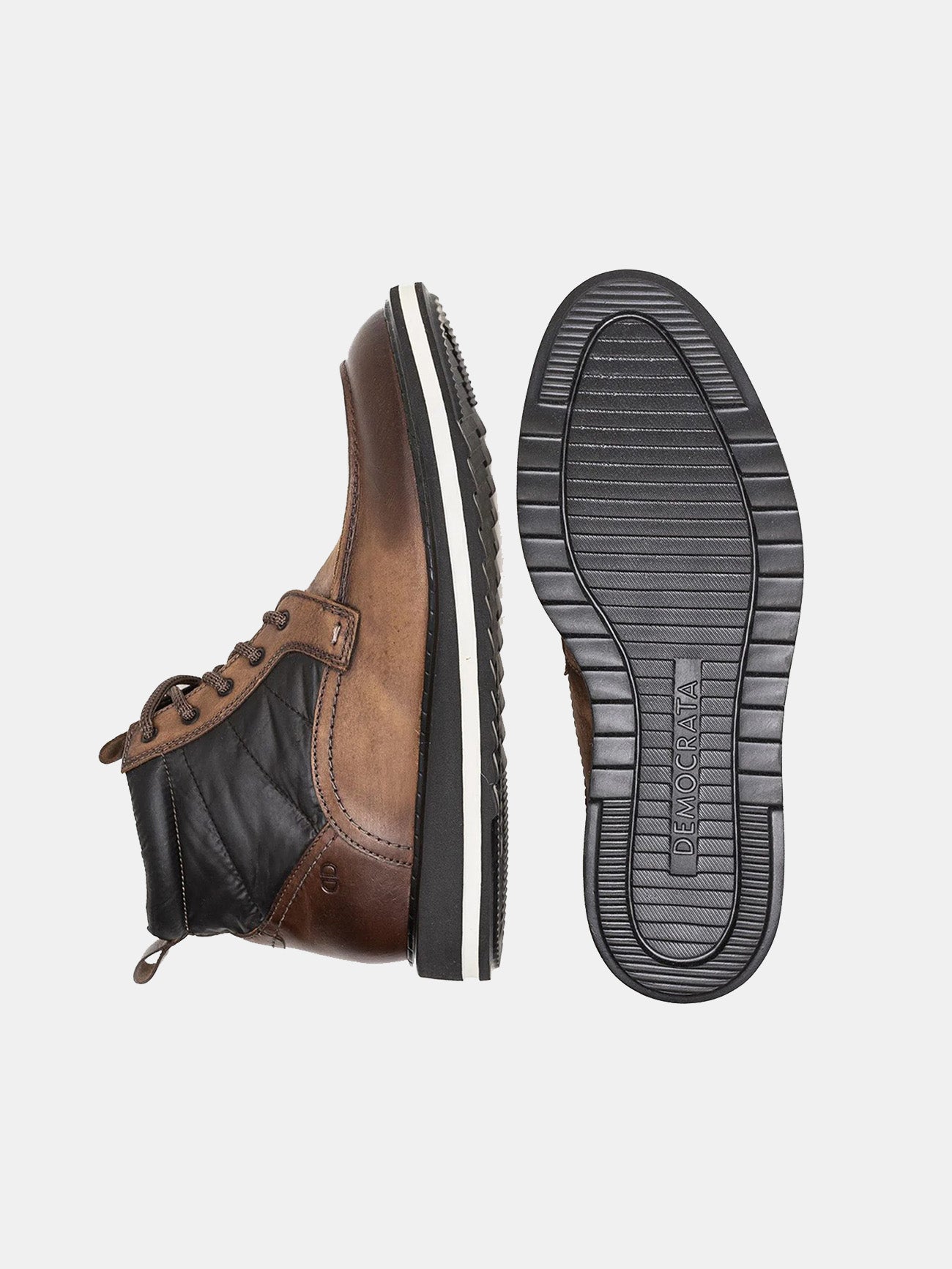 Democrata Men's Garage Trattore Boots #color_Brown