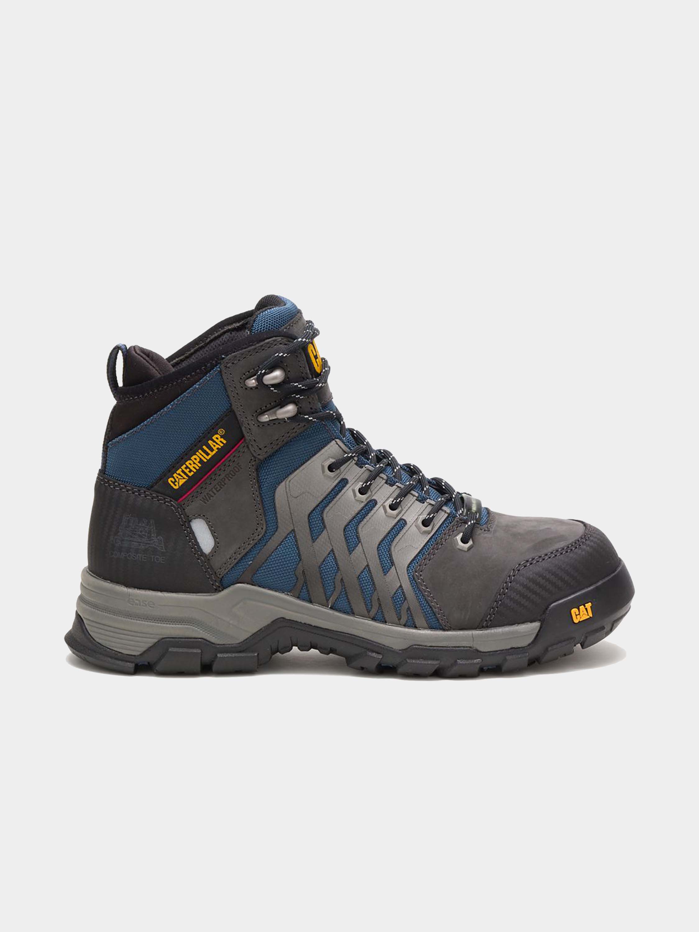 Caterpillar Induction 6" Composite Toe Hiker Boots #color_Blue