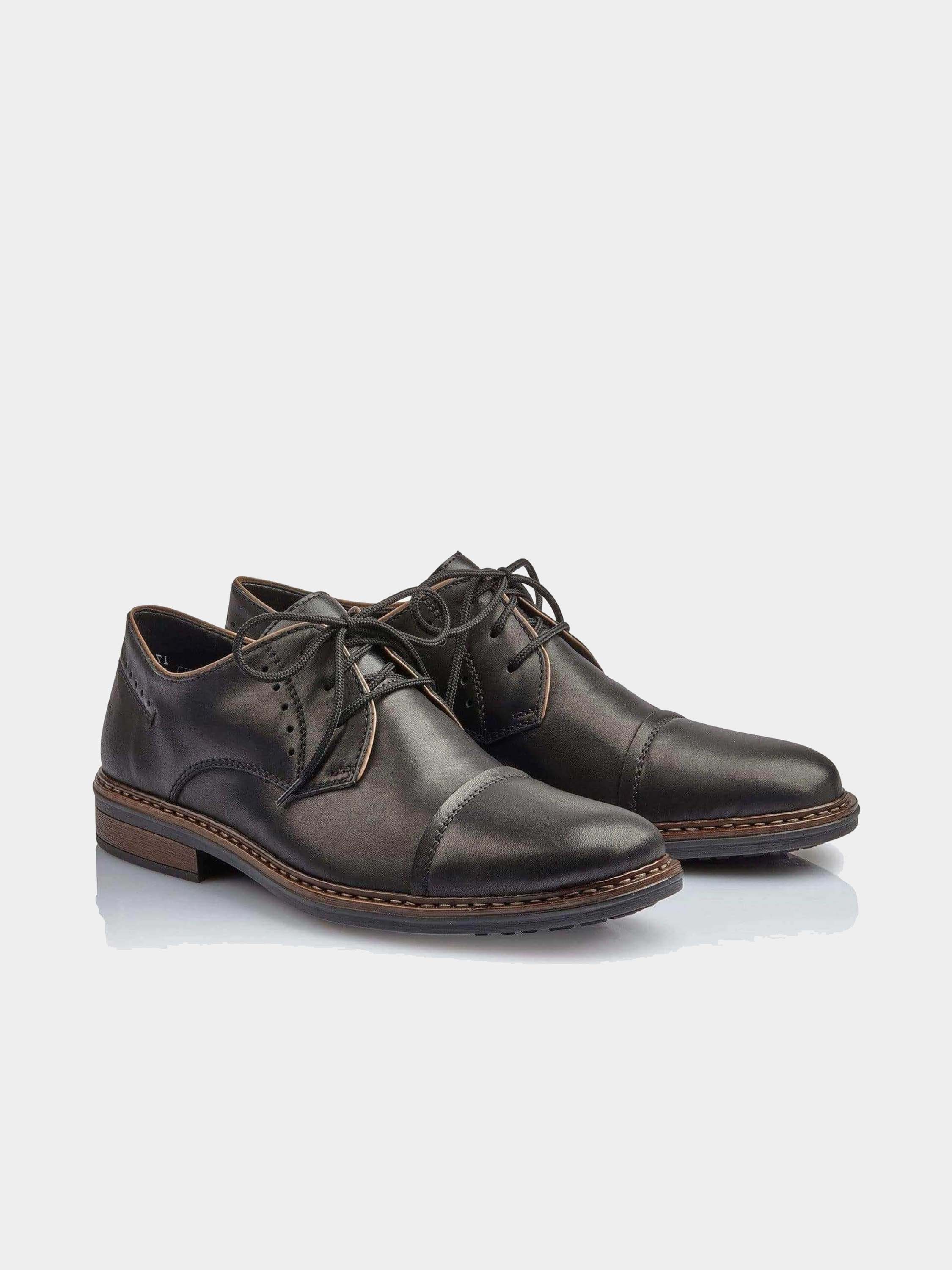 Rieker 17617 Men's Formal Shoes #color_Black