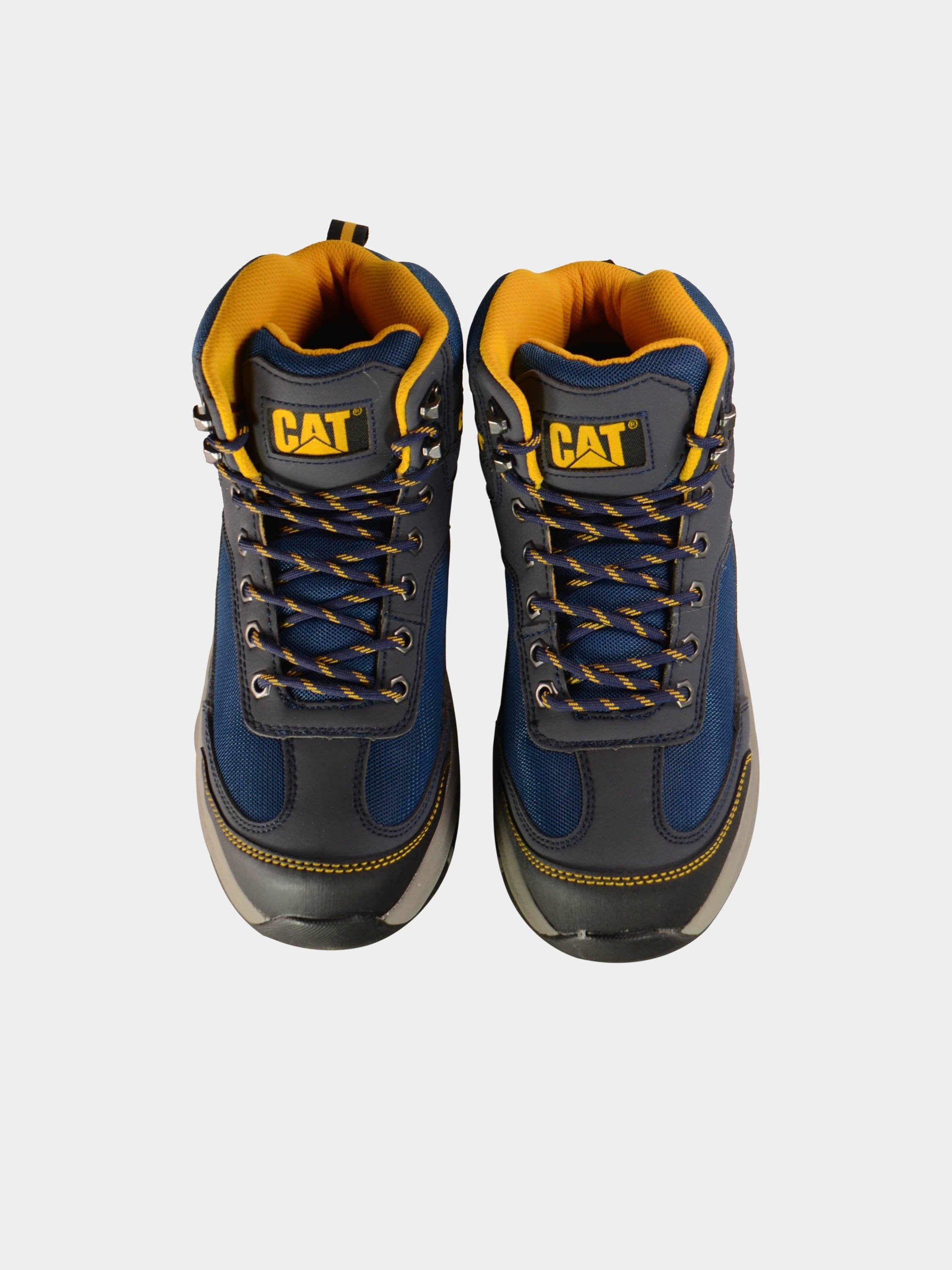 Caterpillar Men's Elmore Mid Steel Toe S1P Work Boot #color_Blue