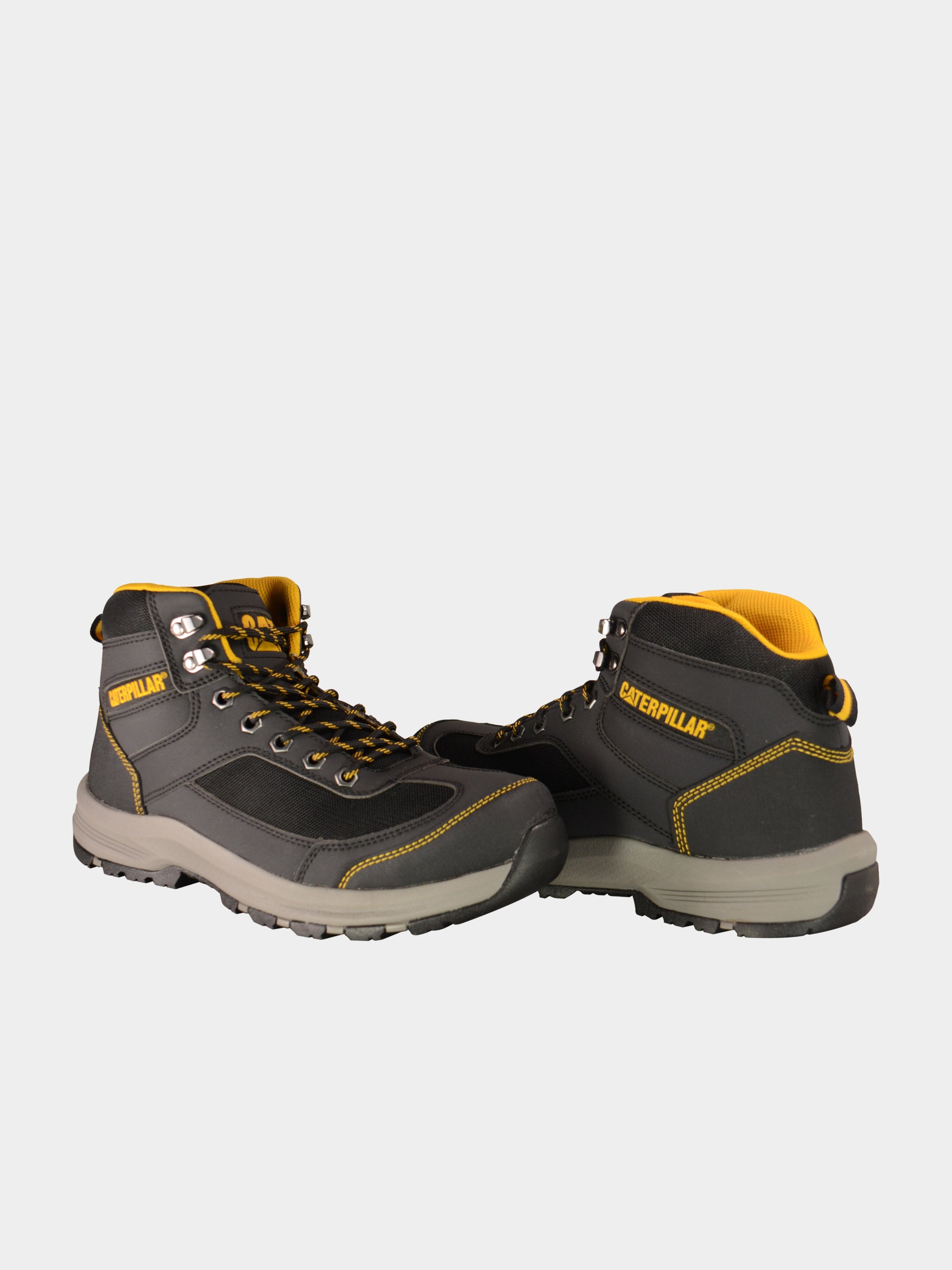 Caterpillar Men's Elmore Mid Steel Toe S1P Work Boot #color_Gray