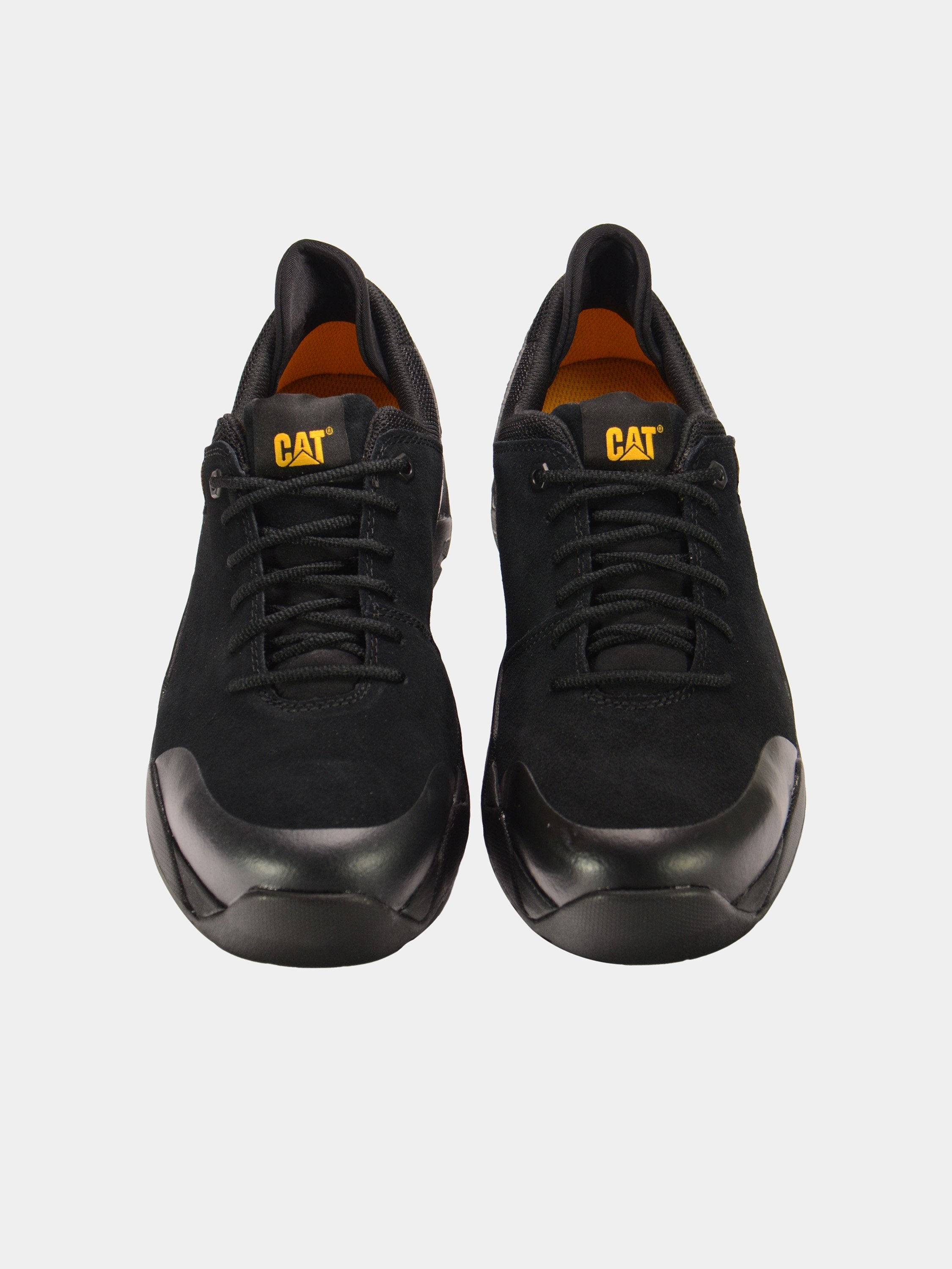 Caterpillar Men's Sprint Suede Alloy Toe Work Shoe #color_Black