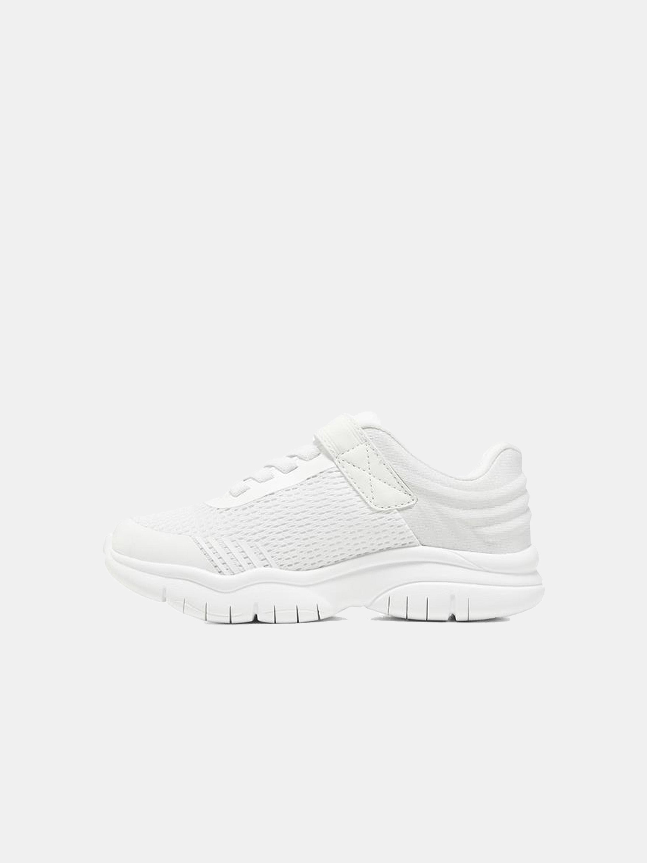 Skechers Girls Flex Blast - Breezy Hype School Shoes #color_White