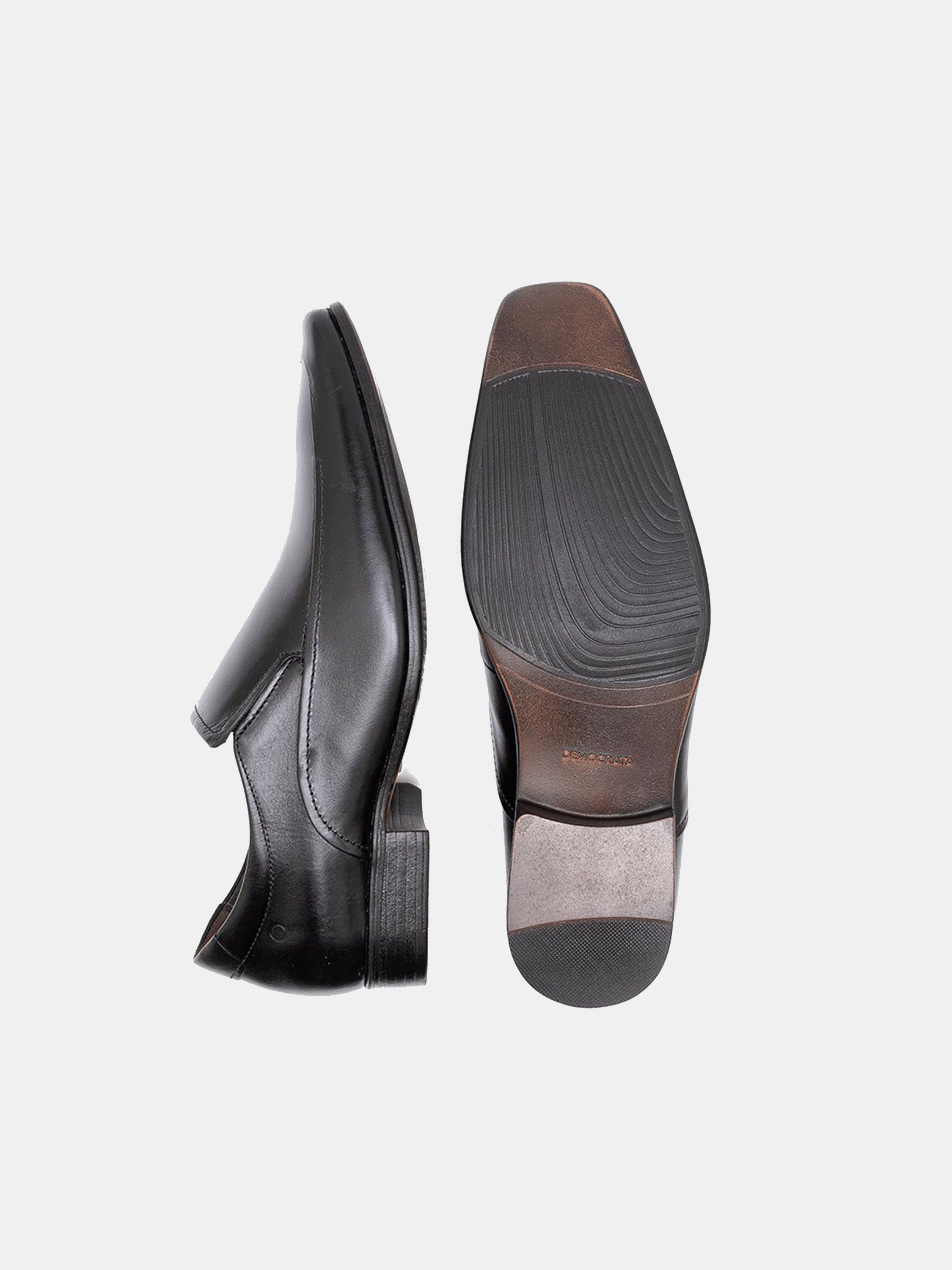 Democrata Men's Metropolitan Aspen Black Shoe #color_Black