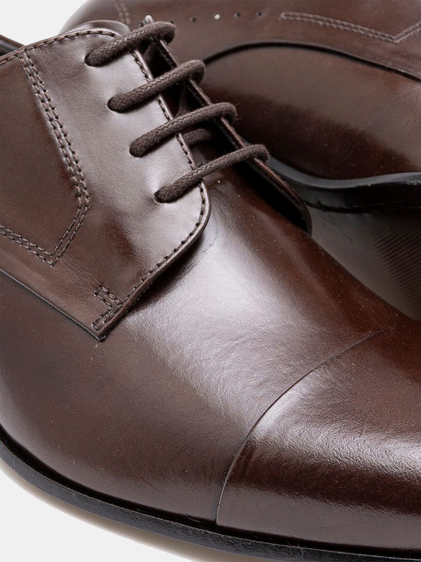 Democrata Men's Leather Sole Shoe Metropolitan Caster Formal Shoes #color_Brown