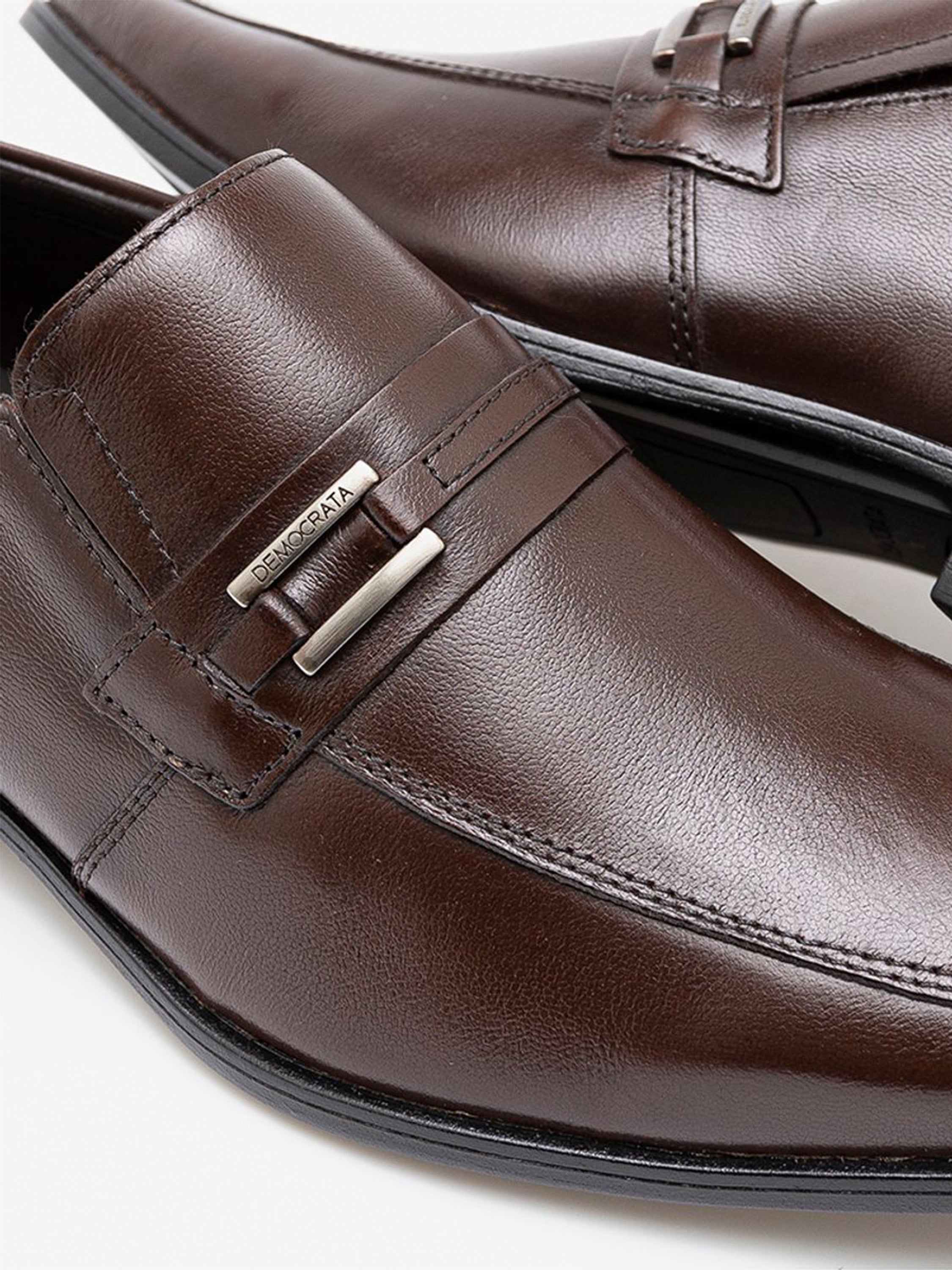 Democrata Men's Metropolitan Dress Shoes #color_Brown