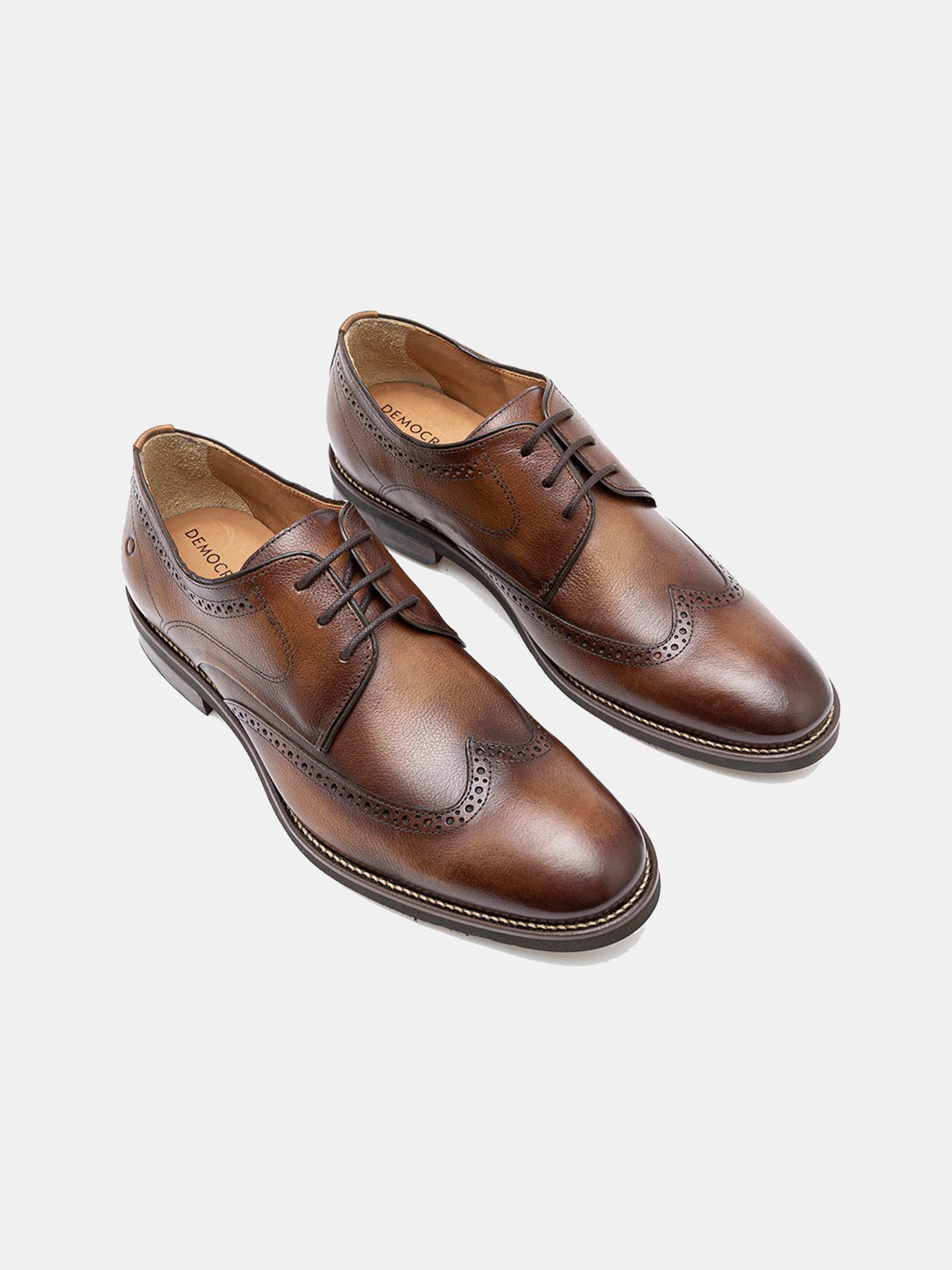 Democrata Men's Metropolitan Roy Light Formal Shoes #color_Brown