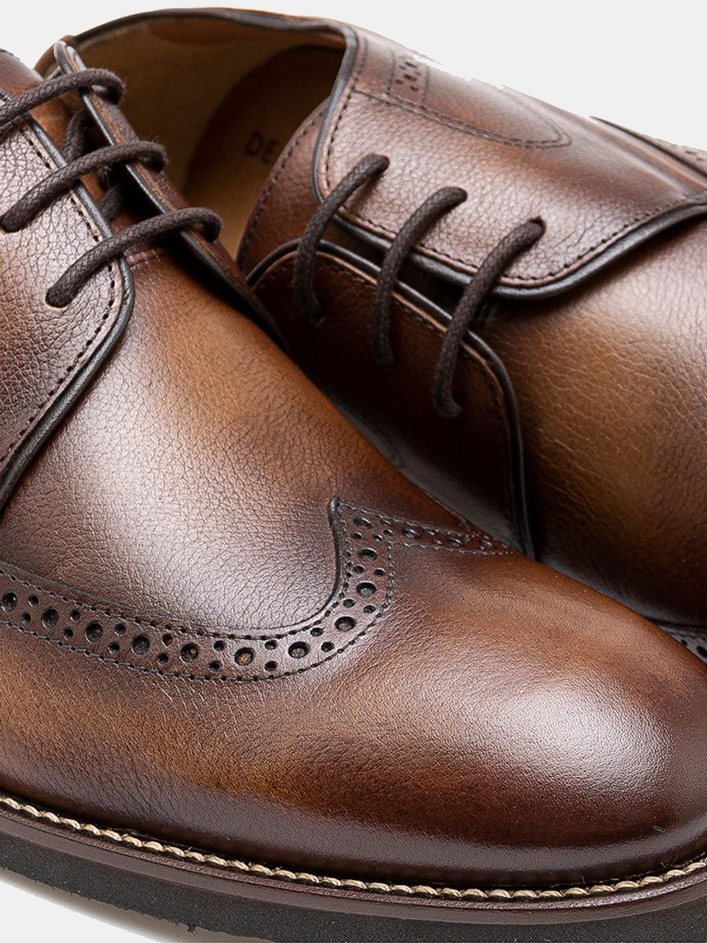 Democrata Men's Metropolitan Roy Light Formal Shoes #color_Brown