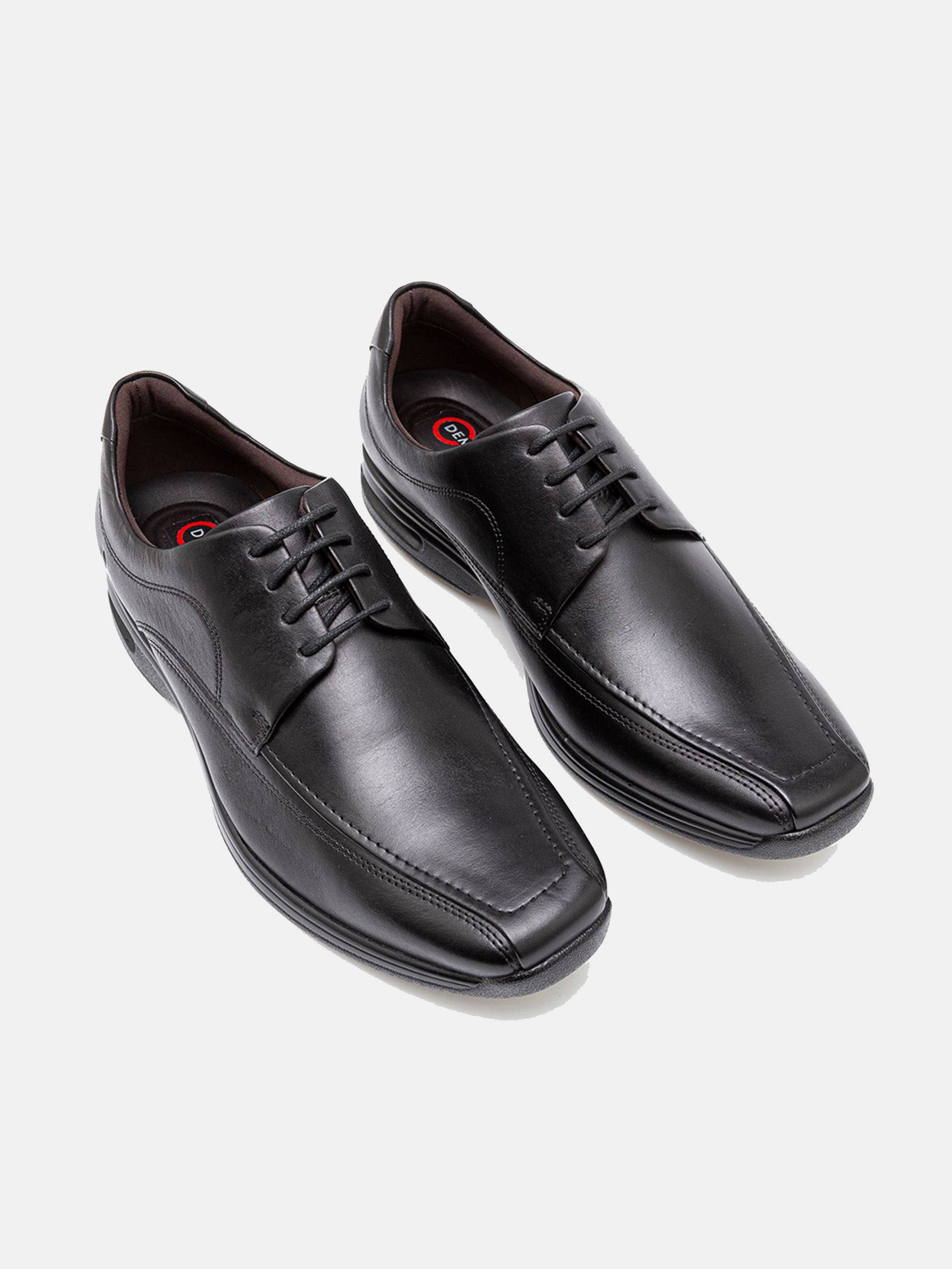 Democrata Men's Smart Comfort Air Spot Shoes #color_Black
