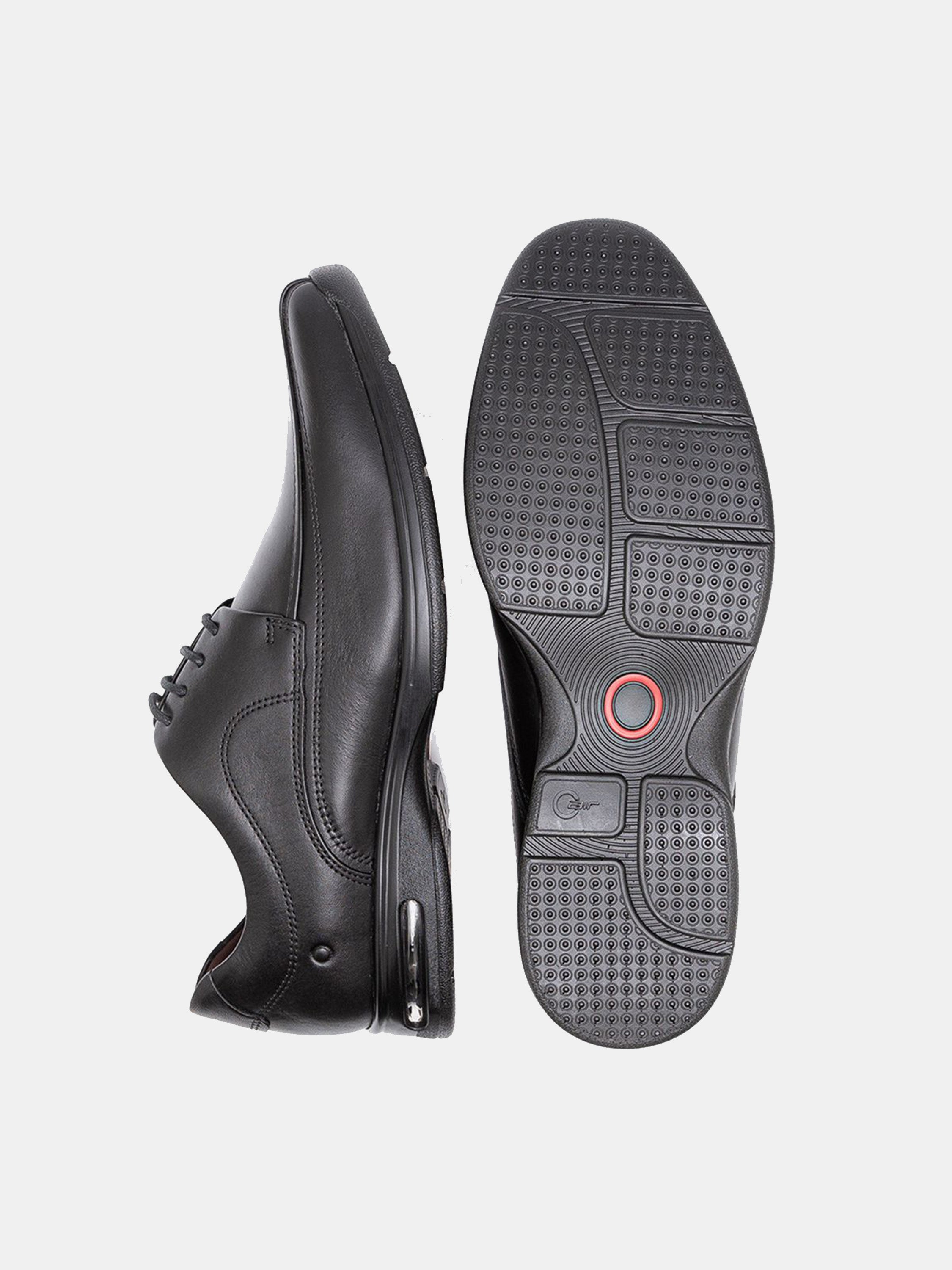 Democrata Men's Smart Comfort Air Spot Shoes #color_Black