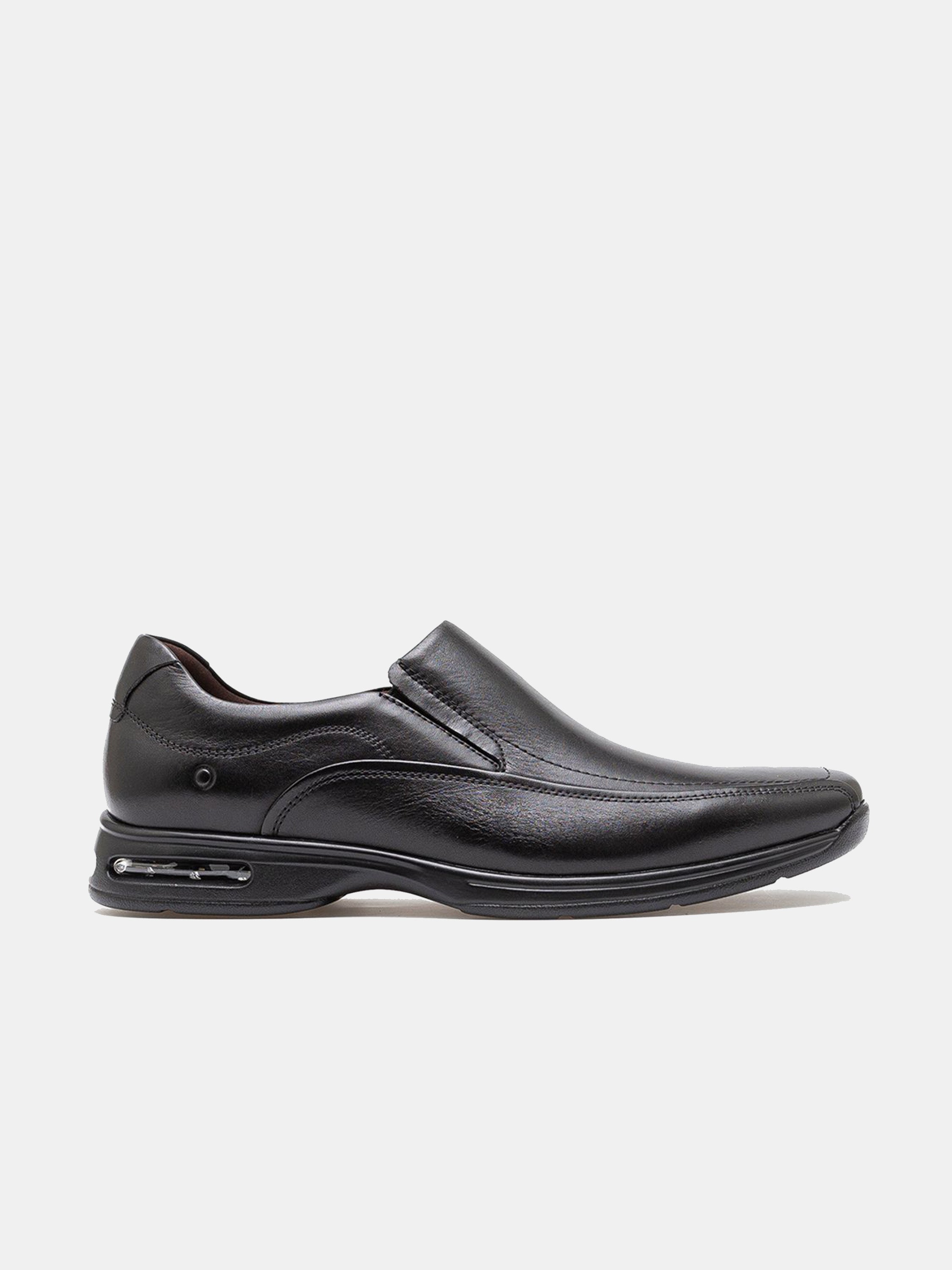Democrata Men's Smart Comfort Air Spot Shoes #color_Black