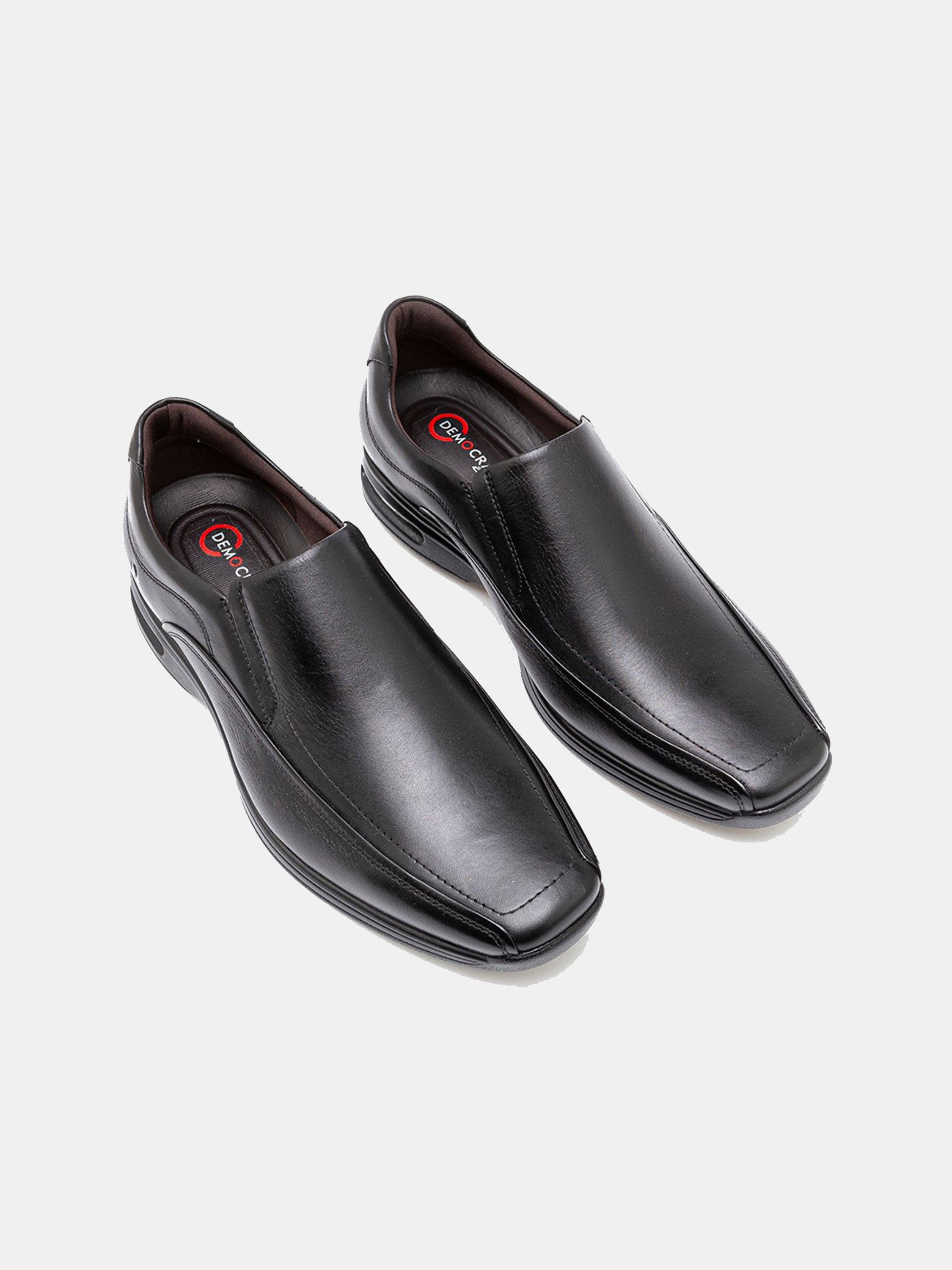 Democrata Men's Smart Comfort Air Spot Shoes #color_Black