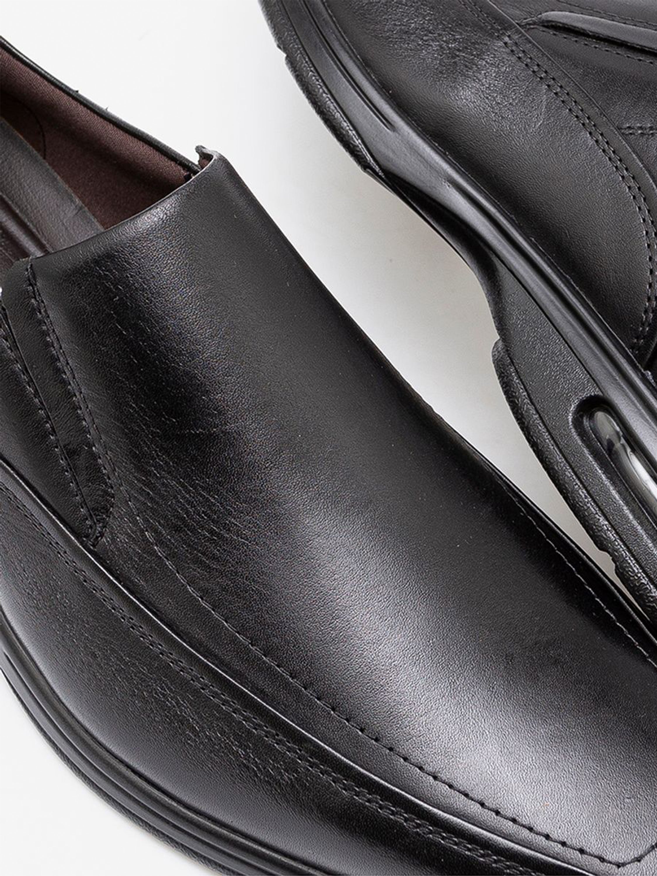 Democrata Men's Smart Comfort Air Spot Shoes #color_Black