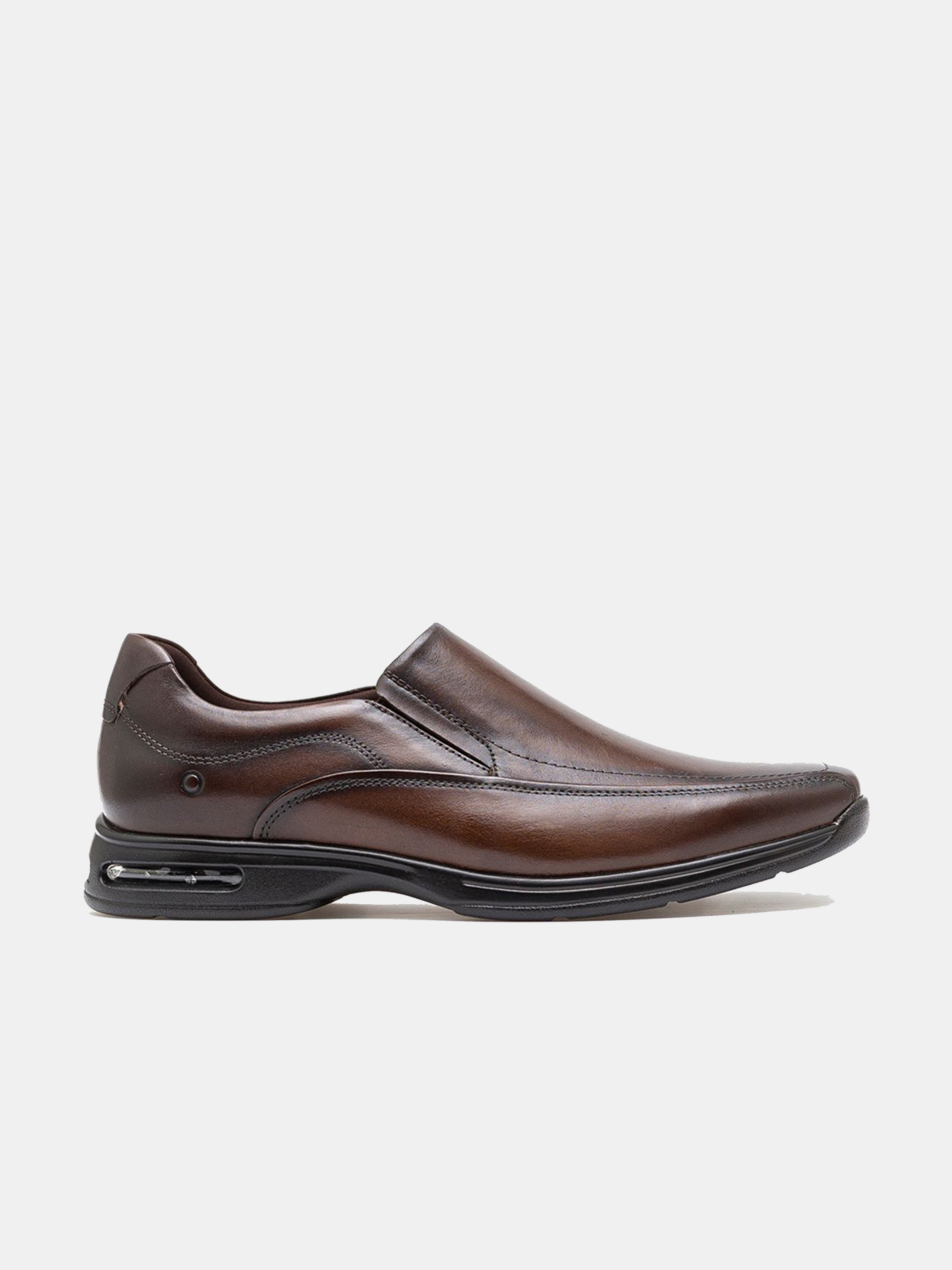 Democrata Men's Smart Comfort Air Spot Shoes #color_Brown