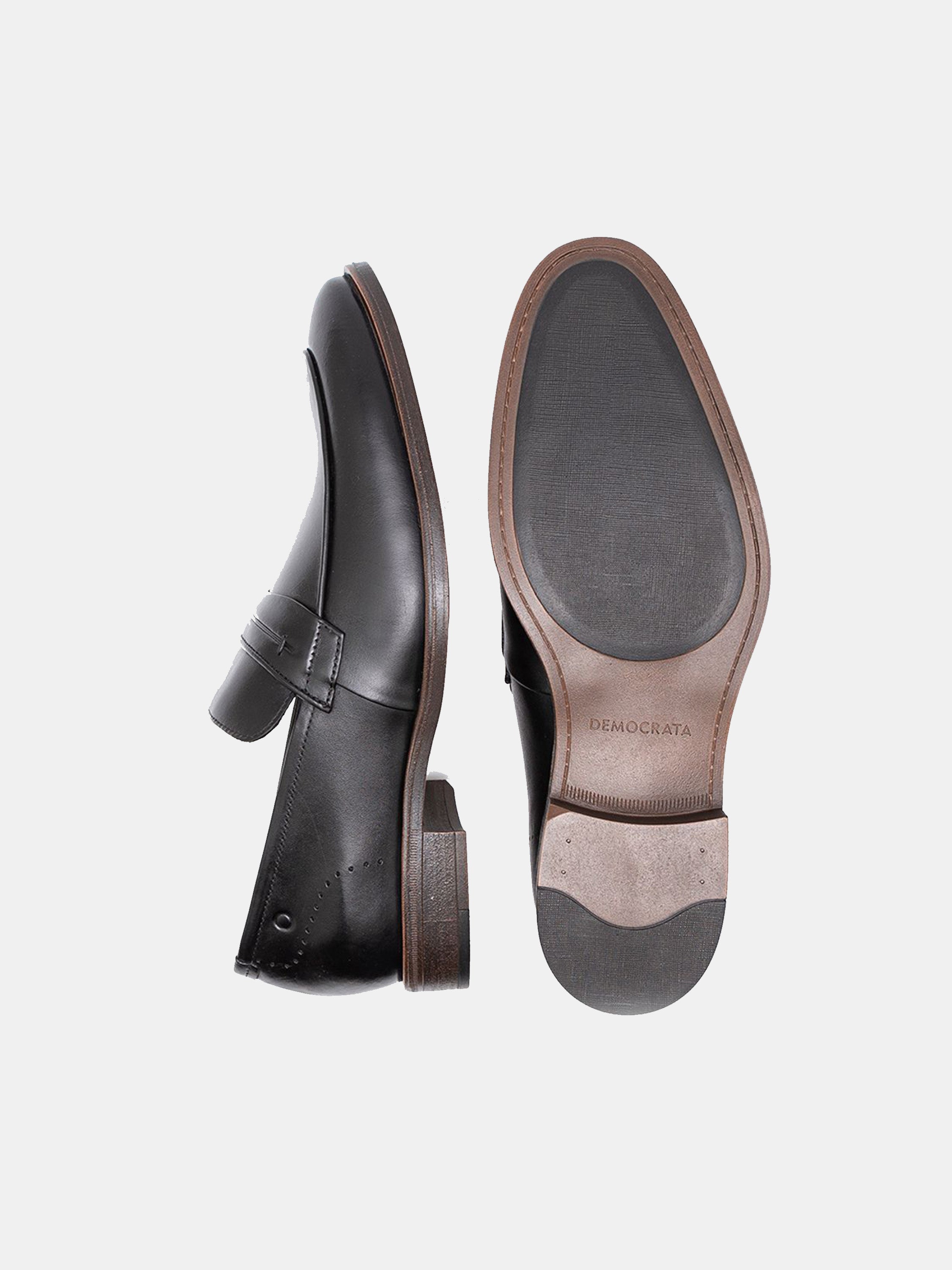 Democrata Men's Smart Comfort Madison Hi-soft 32 Formal Shoes #color_Black