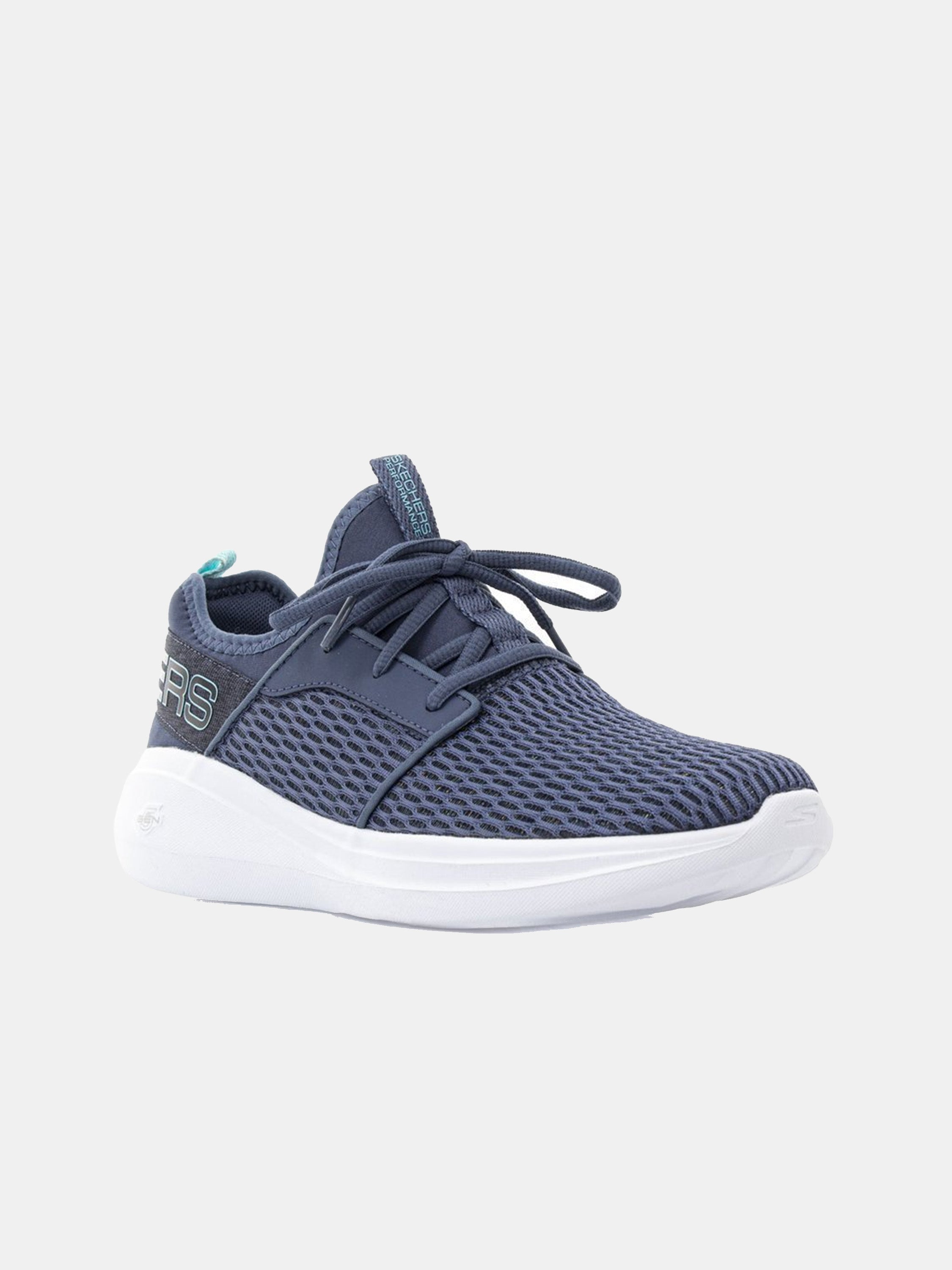 Skechers Women's GOrun Fast - Glimmer Trainers #color_Blue