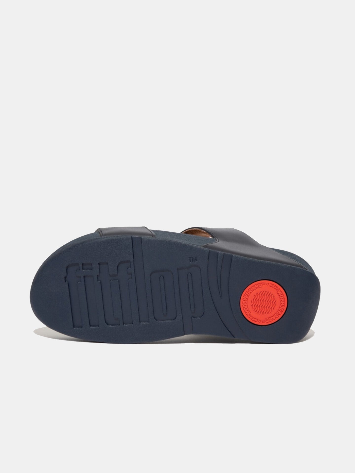 Fitflop Women's Lulu Leather Slides #color_Navy