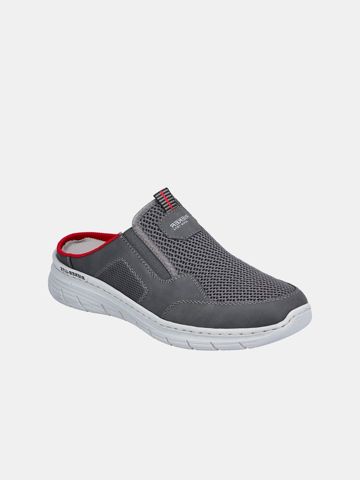 Rieker 13195 Men's Mules #color_Gray