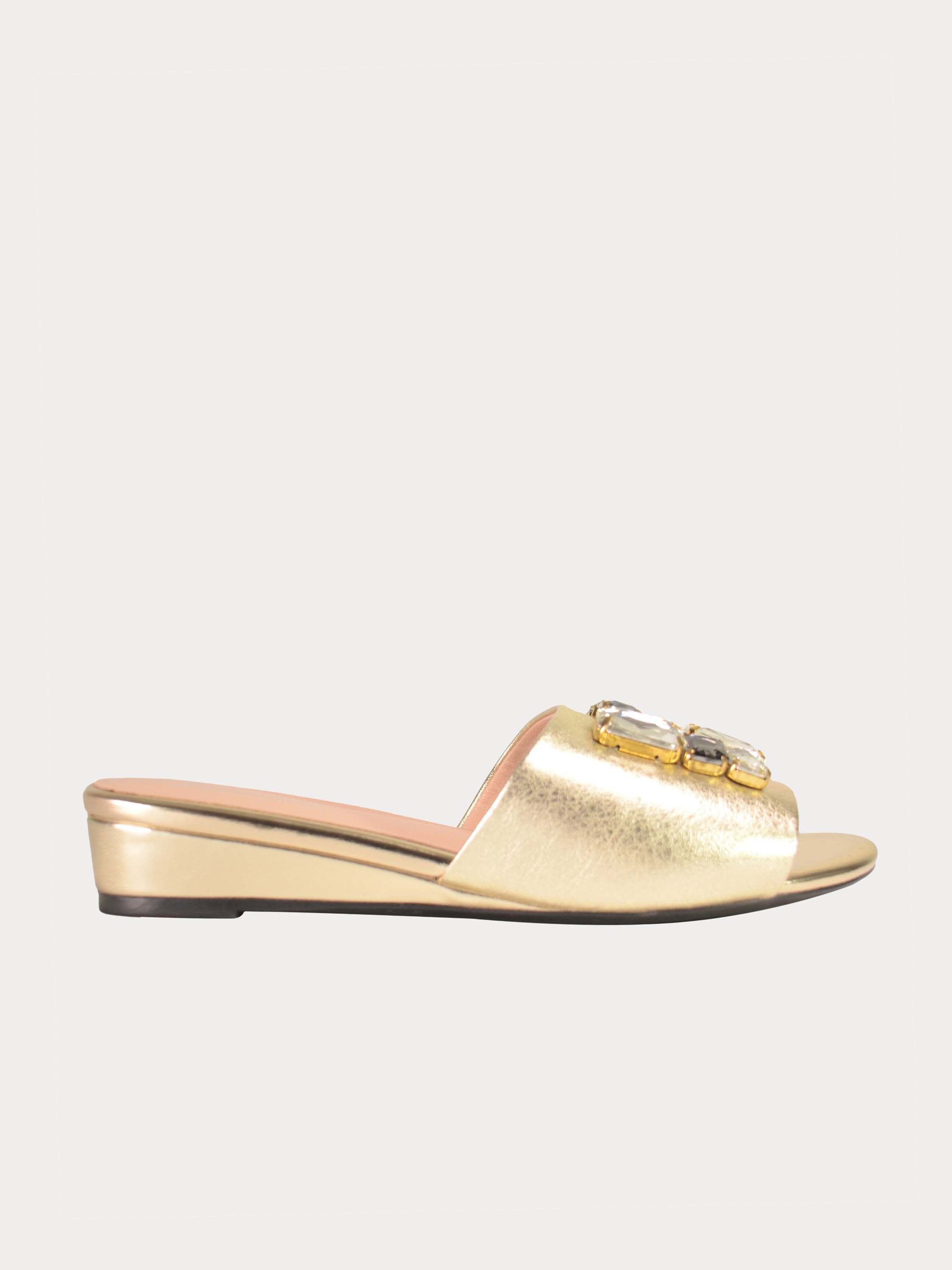 Josef Seibel Emerald Buckle Women Sandals #color_Gold
