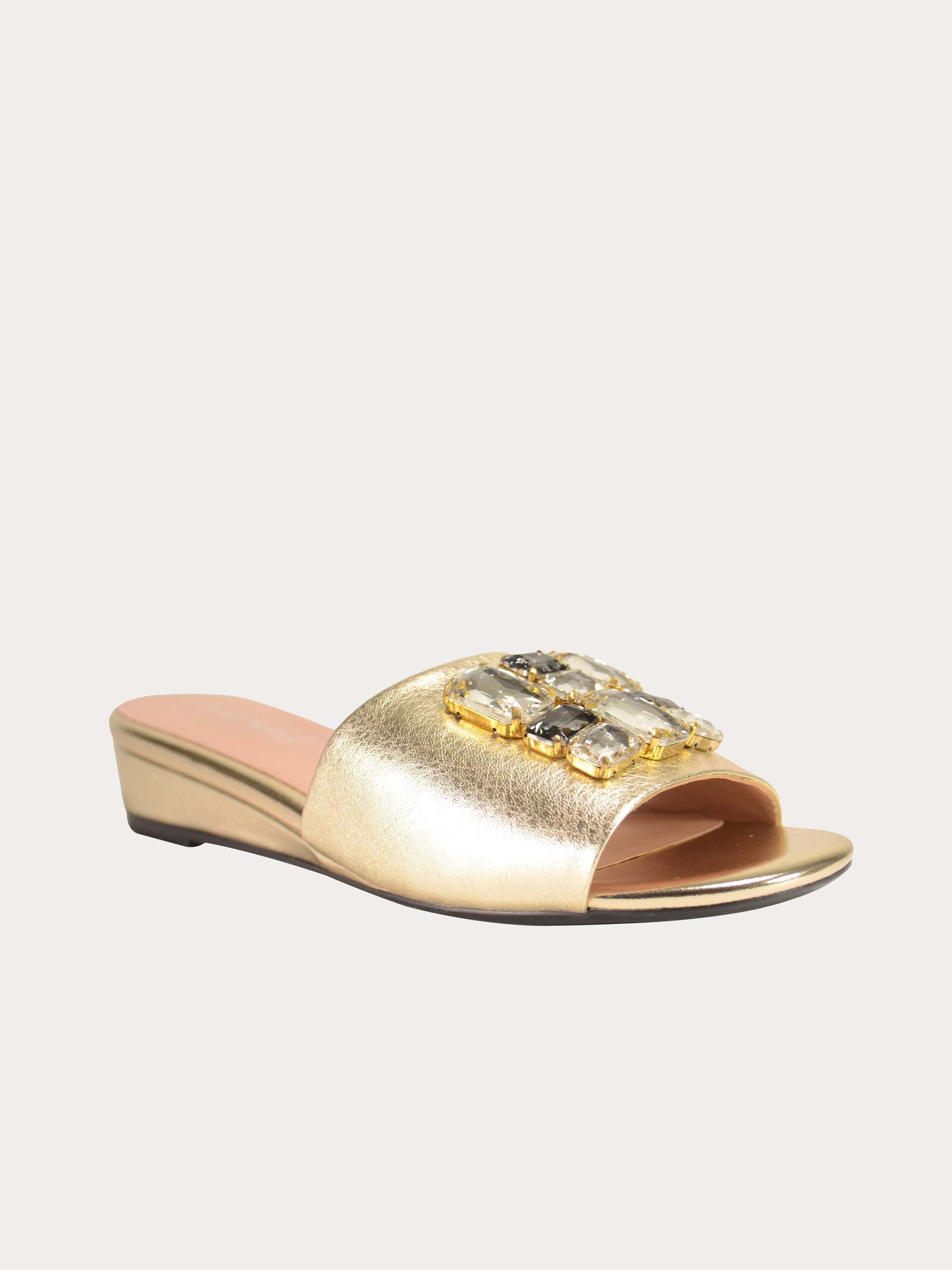 Josef Seibel Emerald Buckle Women Sandals #color_Gold