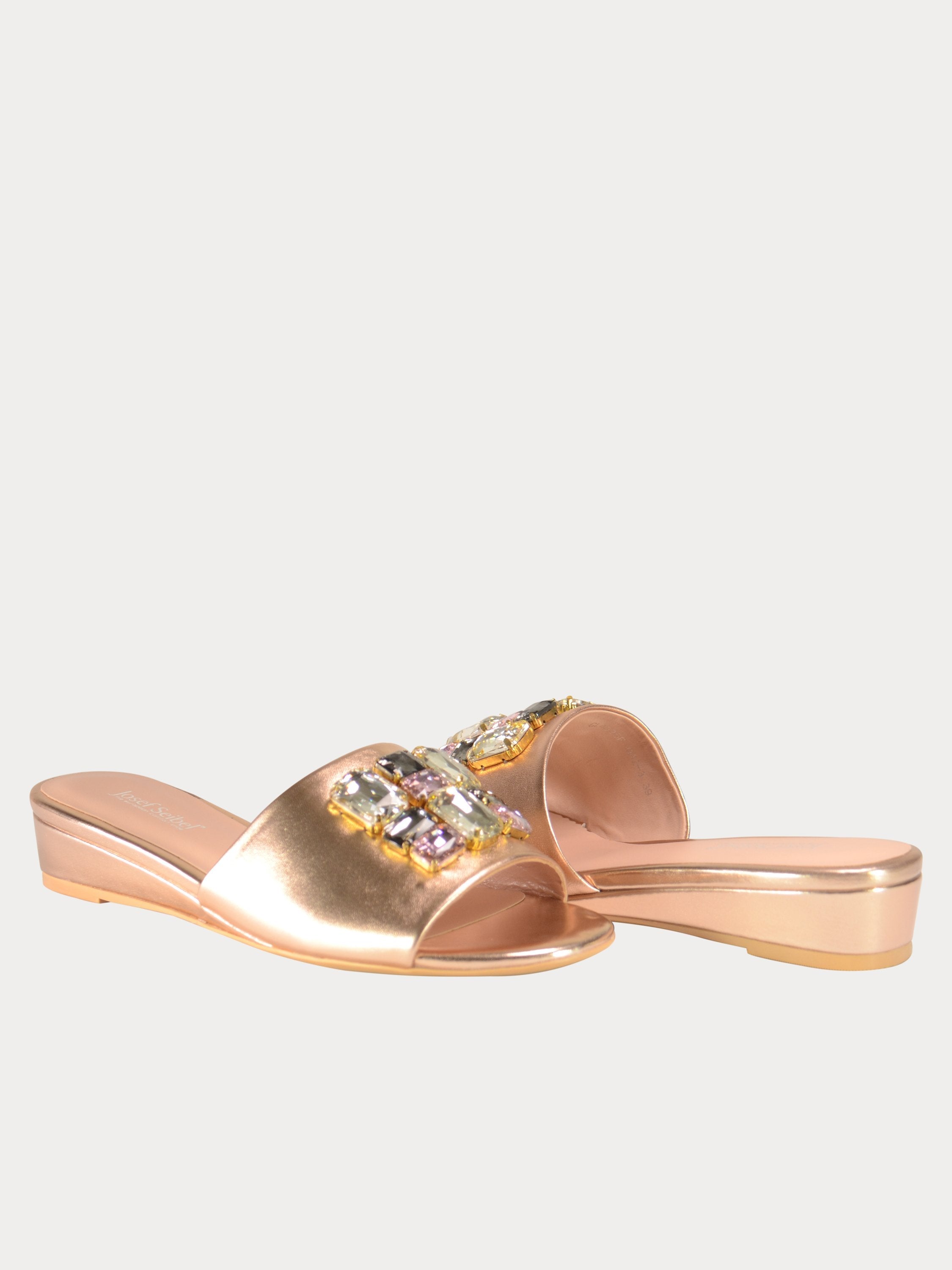 Josef Seibel Emerald Buckle Women Sandals #color_Pink