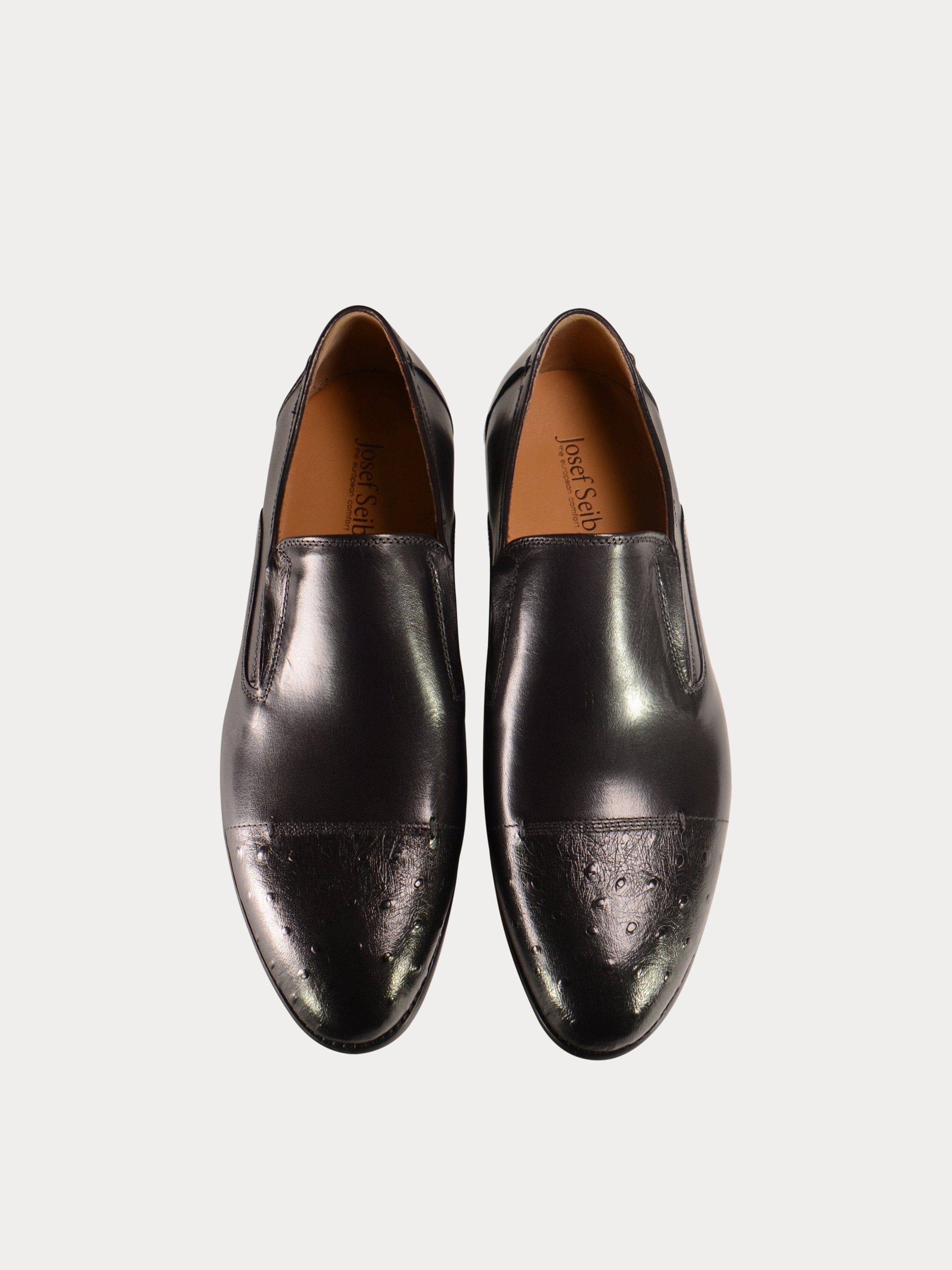 Josef Seibel 85273 Formal Leather Shoes #color_Gray