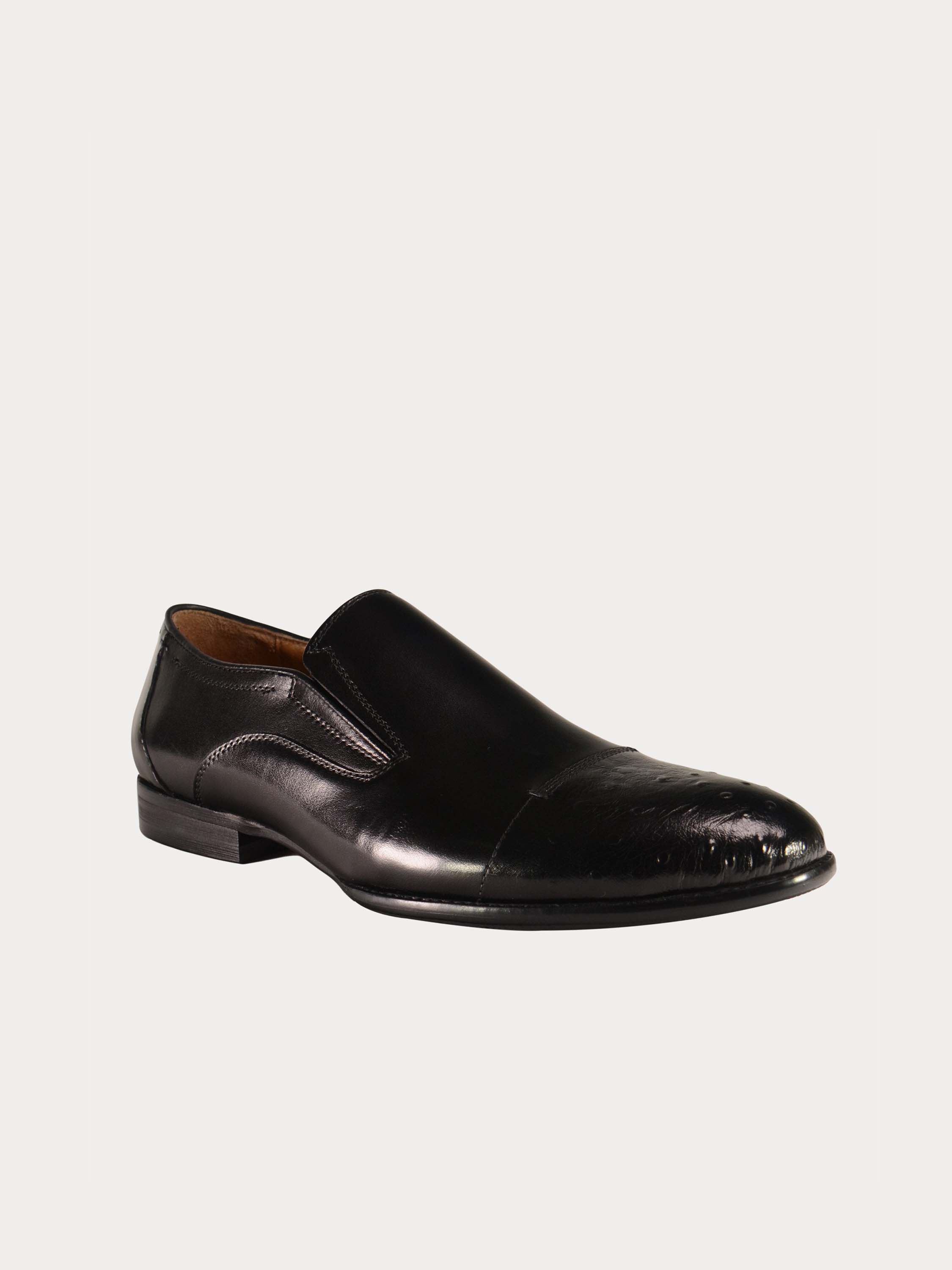 Josef Seibel 85273 Formal Leather Shoes #color_Black