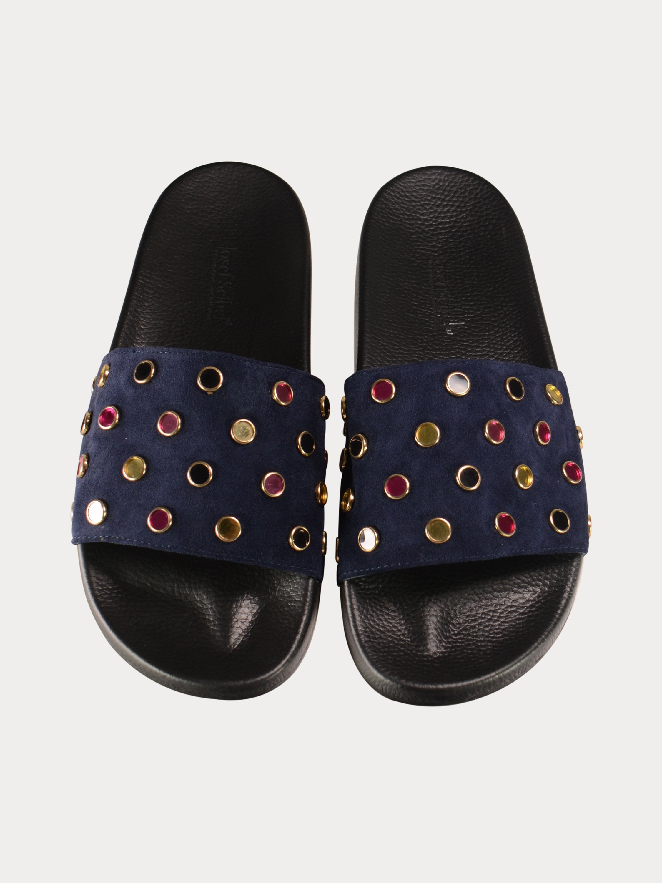 Josef Seibel Gems Flat Sandals #color_Blue
