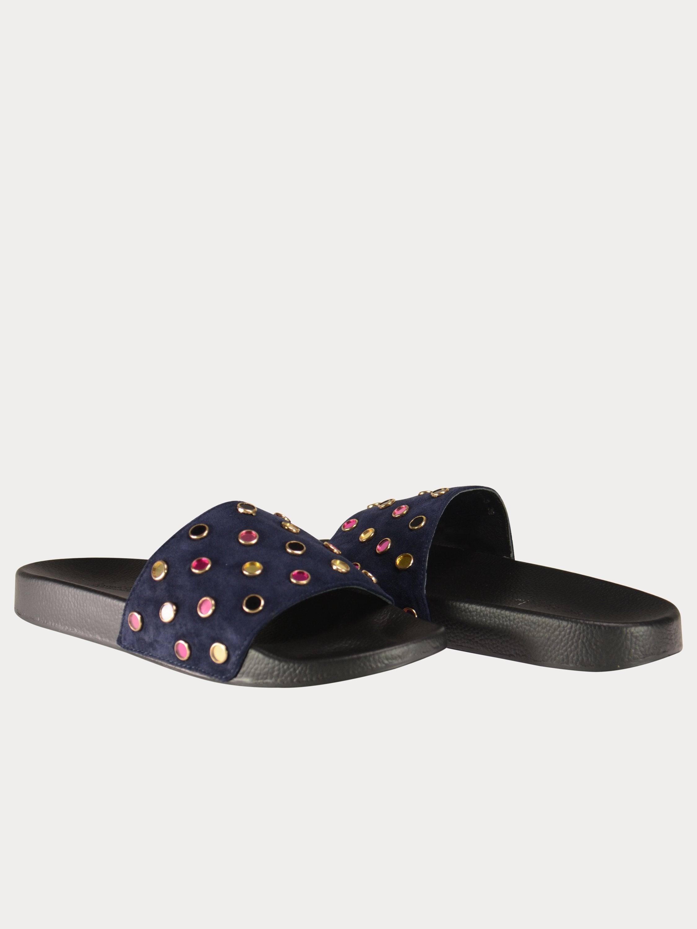 Josef Seibel Gems Flat Sandals #color_Blue