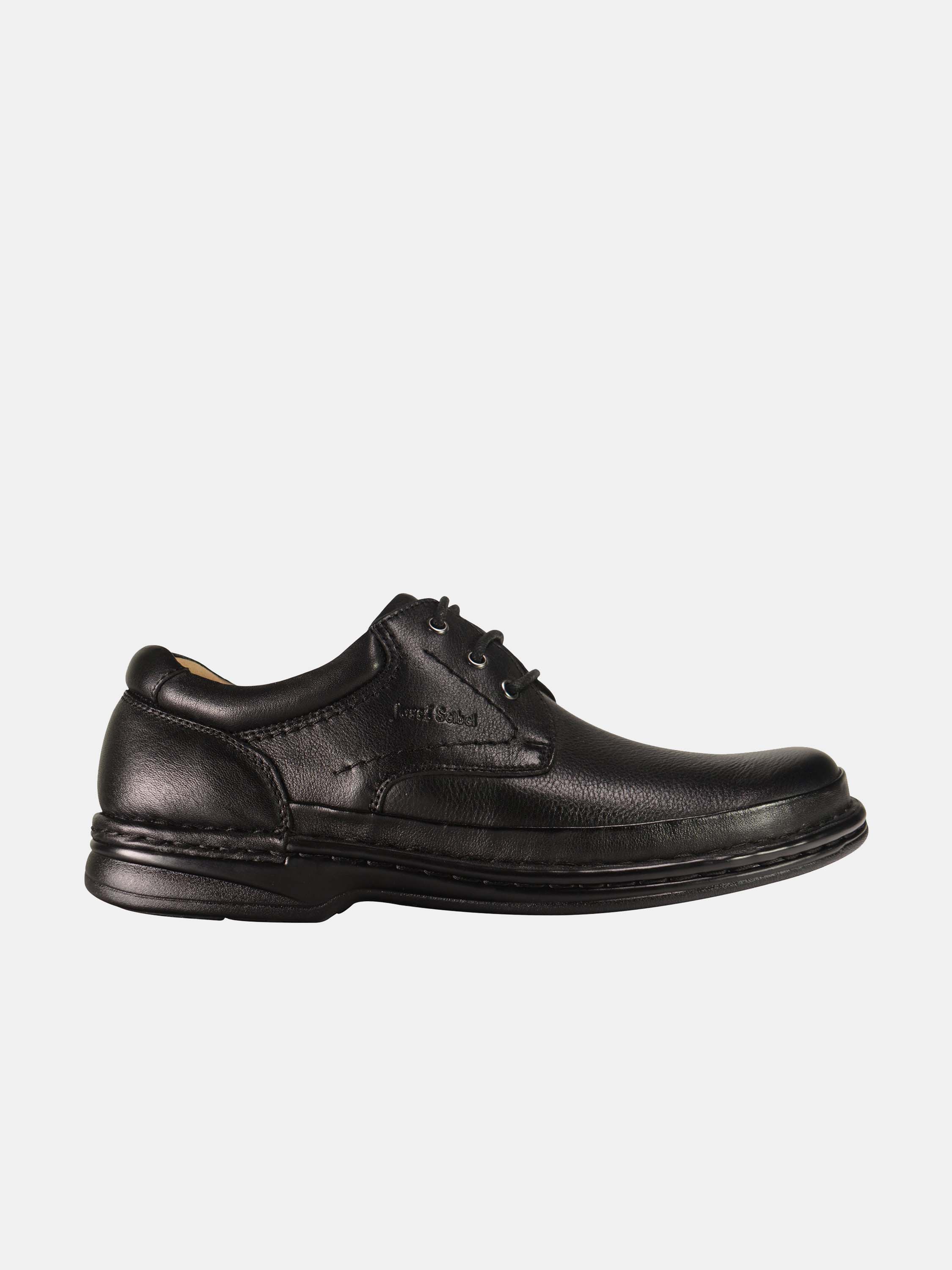 Josef Seibel 091392 Men's Leather Shoes #color_Black