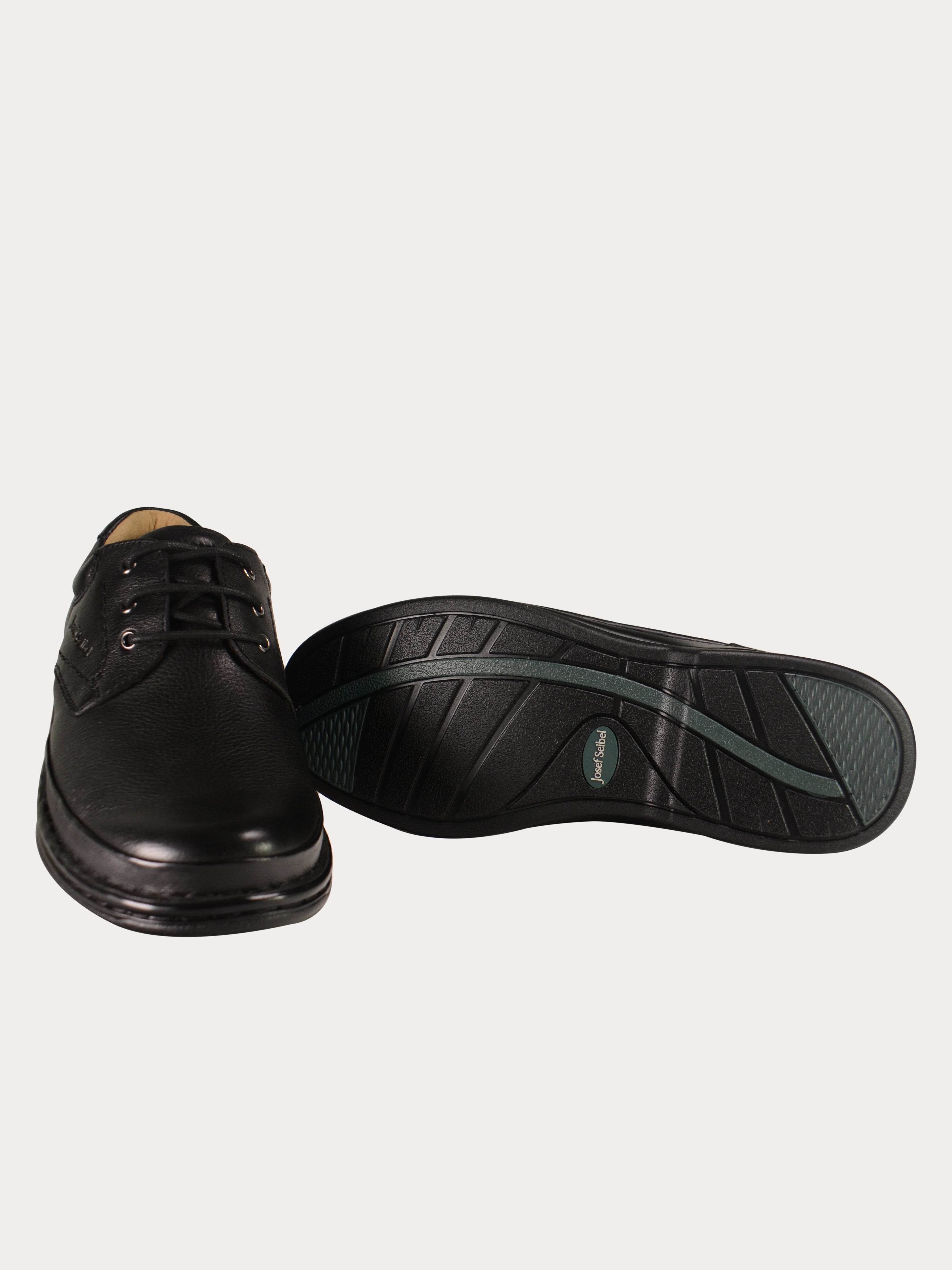 Josef Seibel 091392 Men's Leather Shoes #color_Black