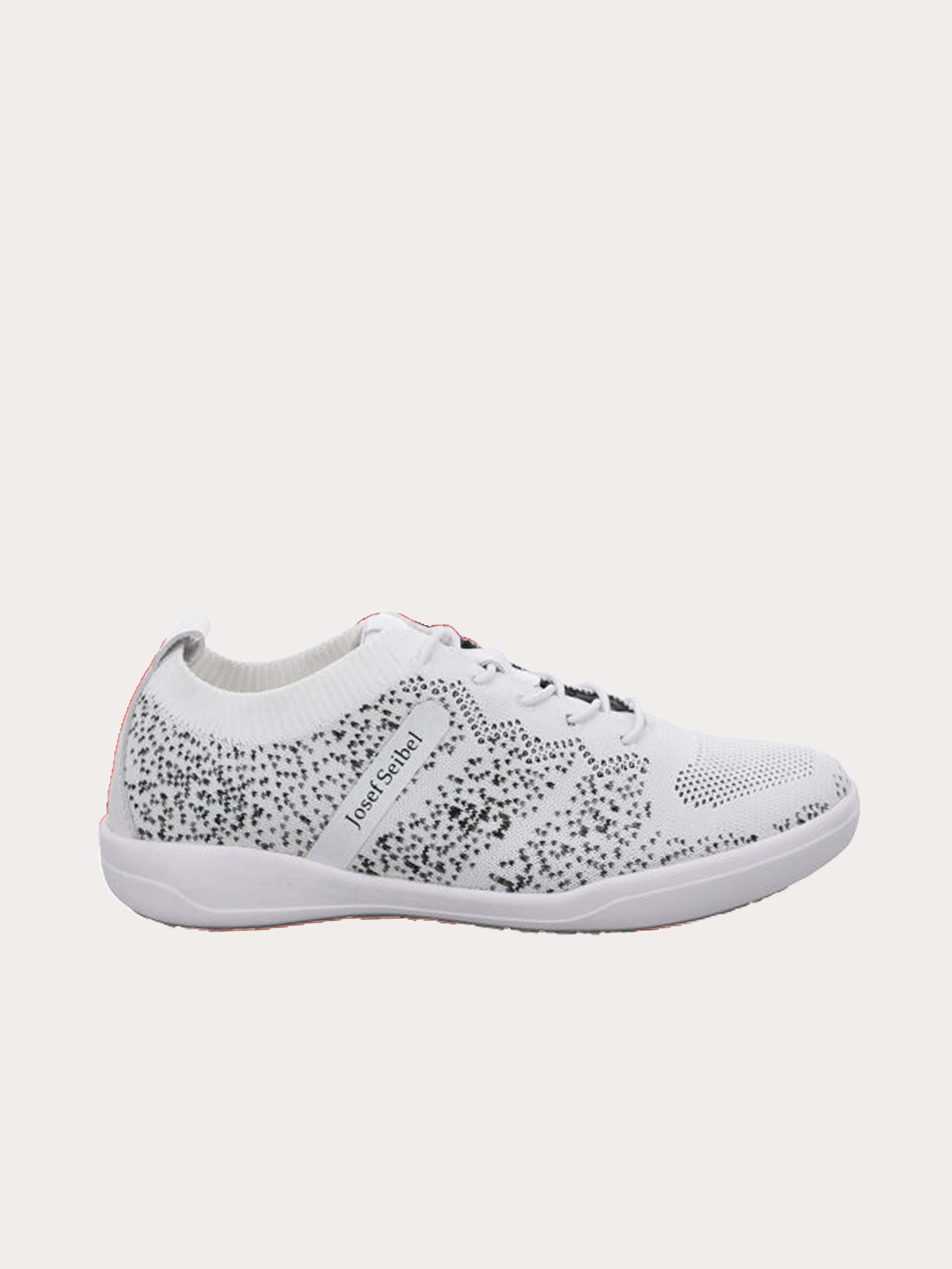 Josef Seibel Sina 43 Lace Up Trainers #color_White