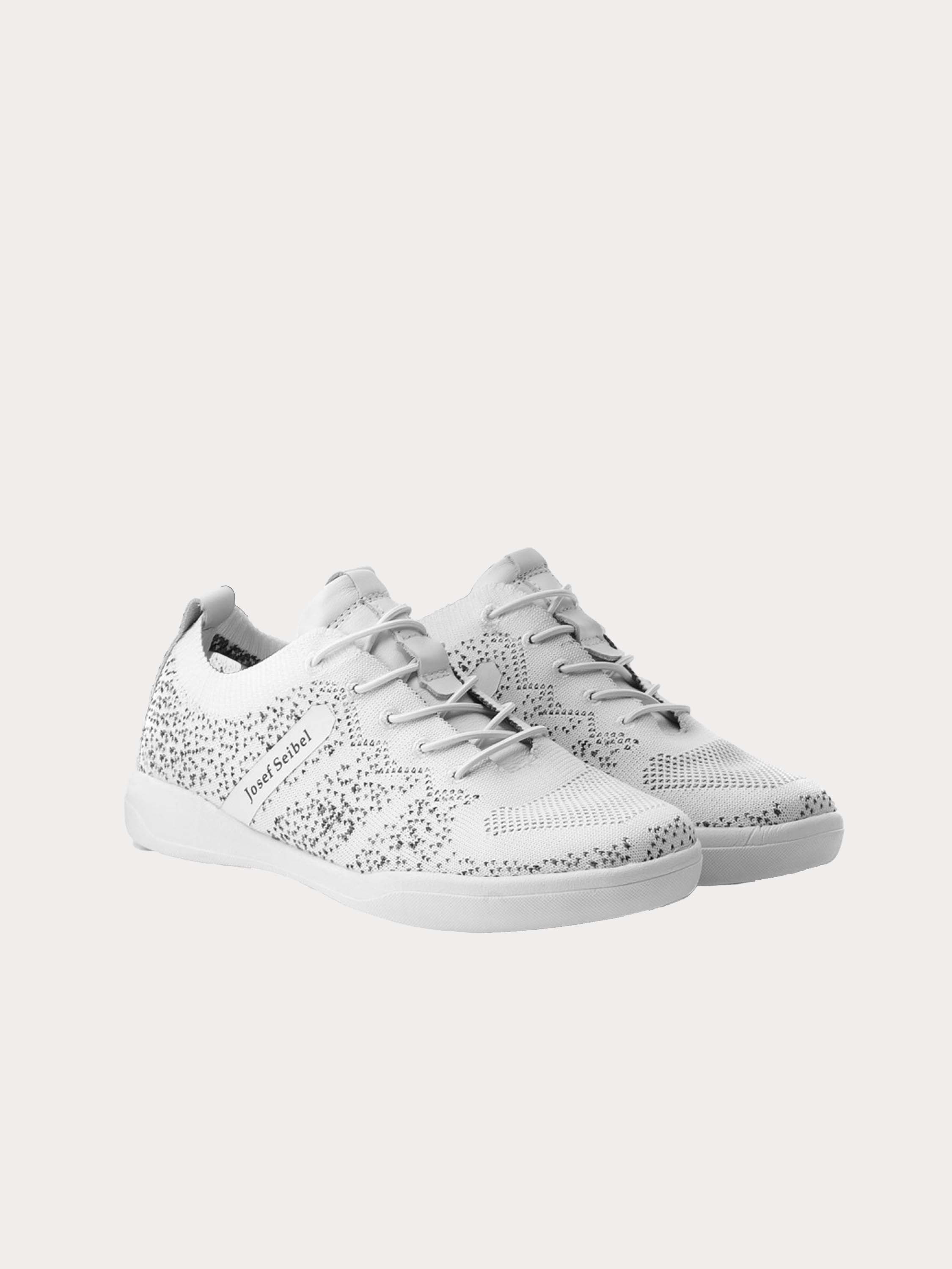 Josef Seibel Sina 43 Lace Up Trainers #color_White