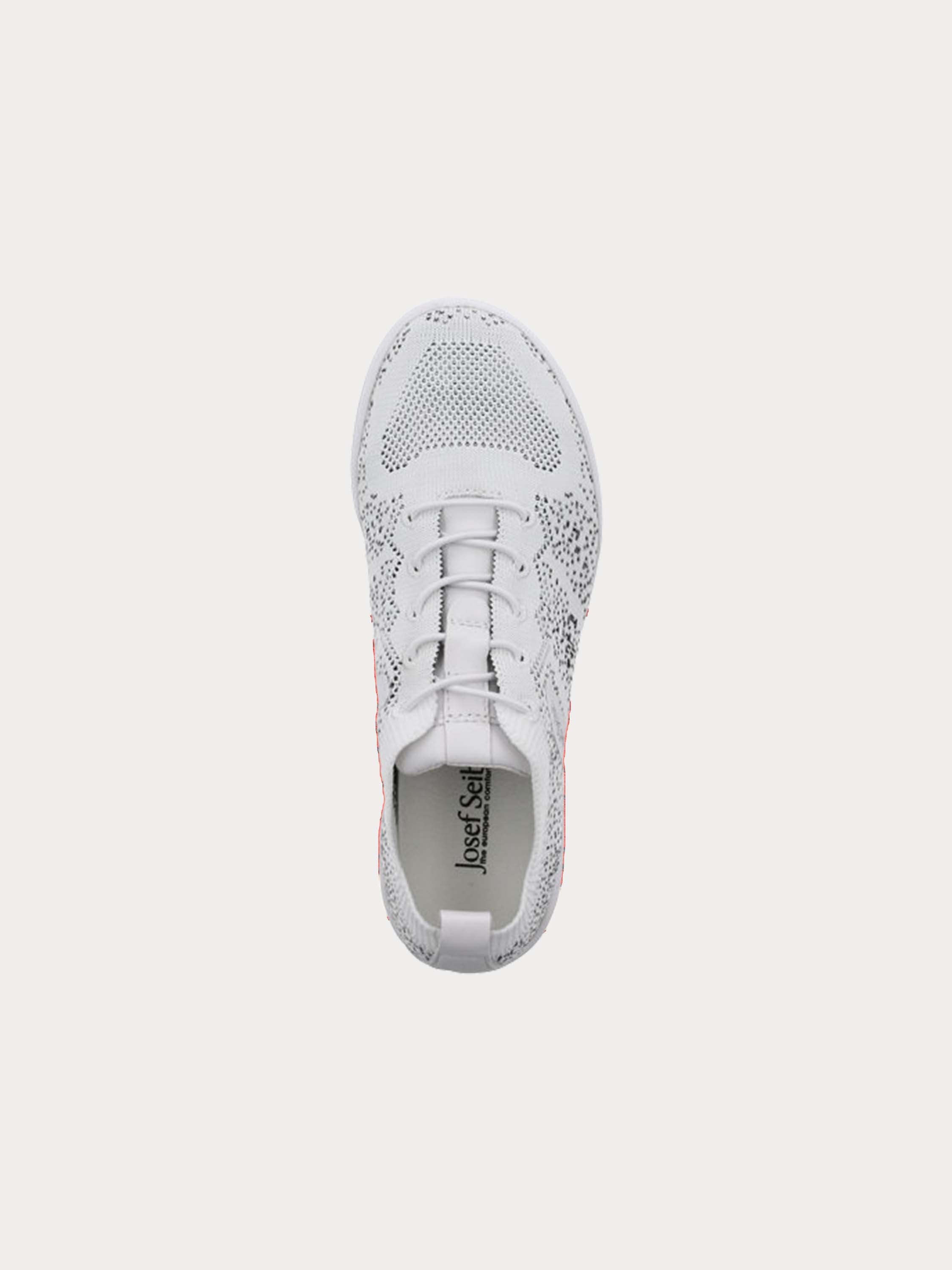 Josef Seibel Sina 43 Lace Up Trainers #color_White