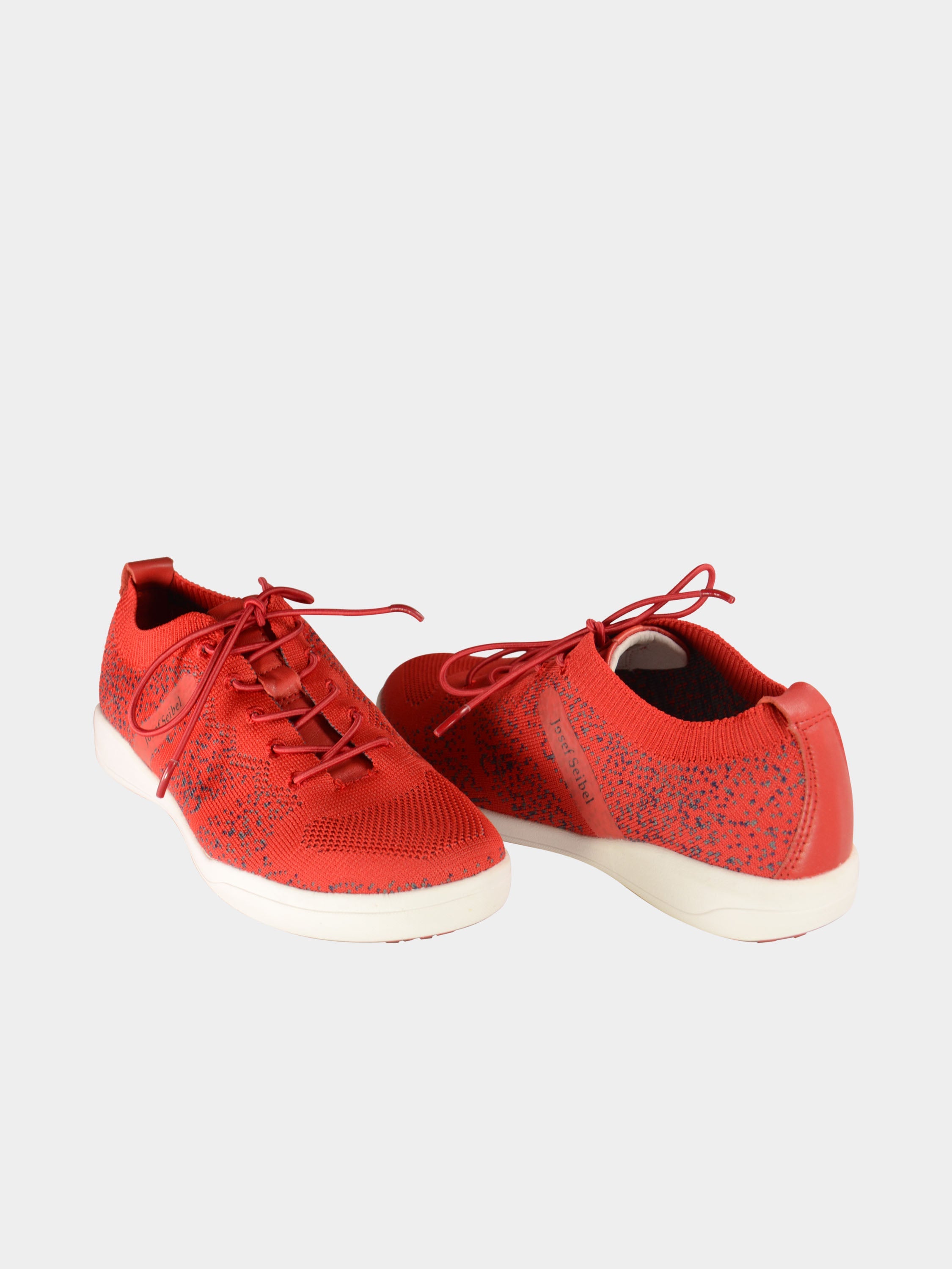 Josef Seibel Sina 43 Lace Up Trainers #color_Red