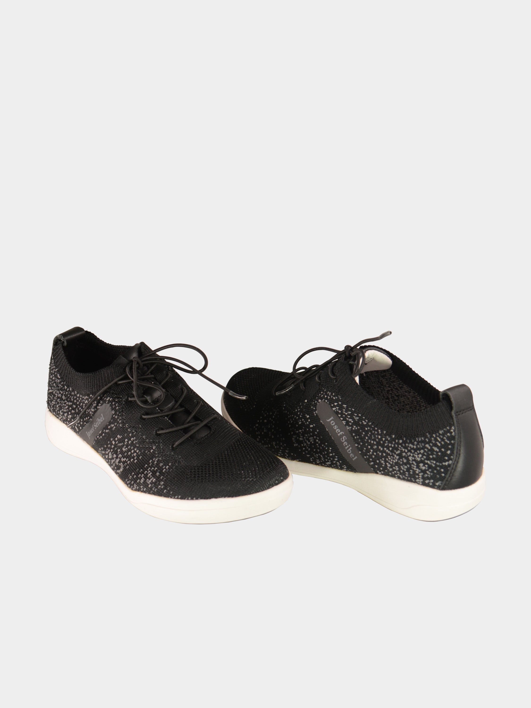 Josef Seibel Sina 43 Lace Up Trainers #color_Black